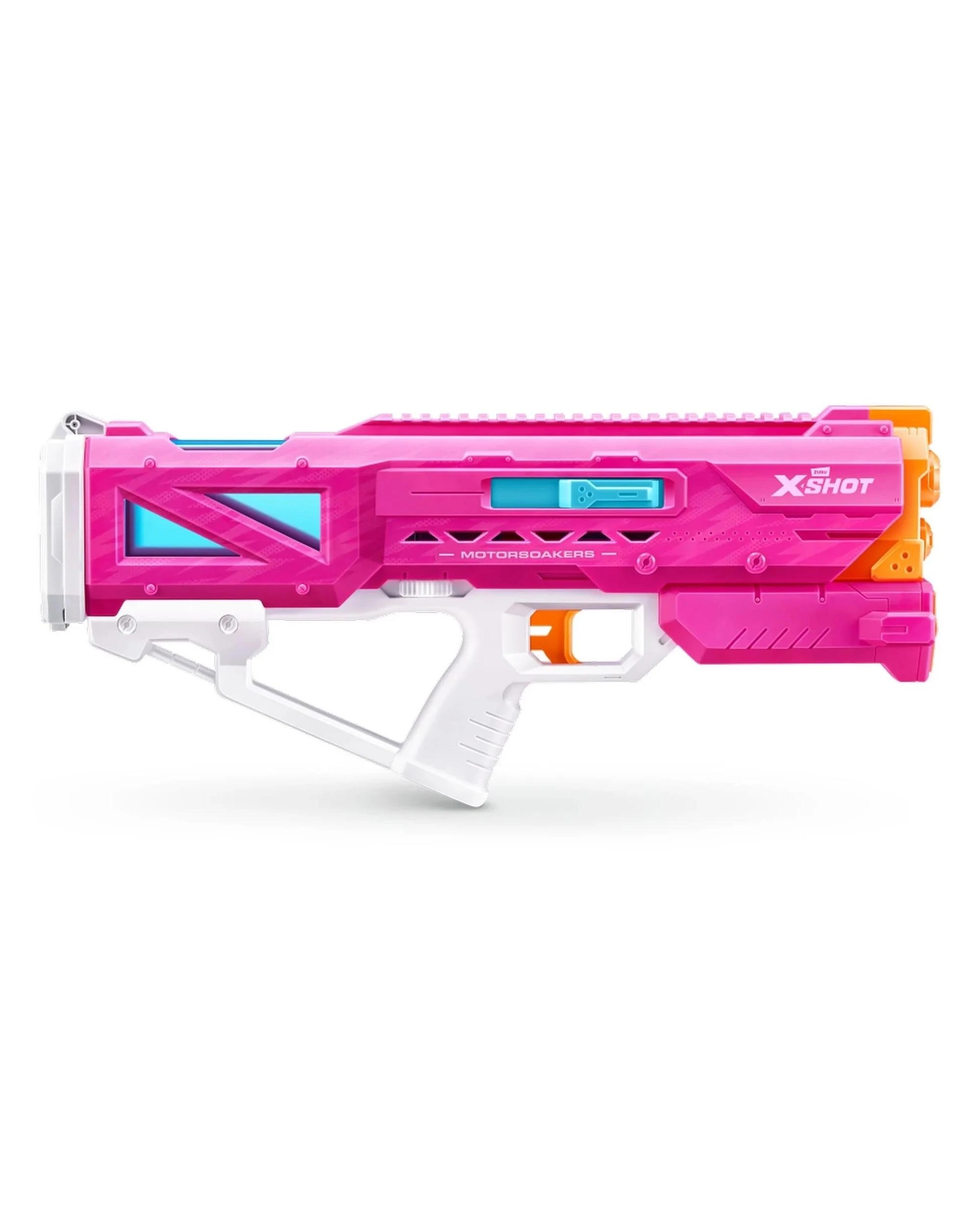 2 Zuru XShot Fast Fill Motor Soakers Hydra Pulse Water Blaster - Pink, 2 of 7
