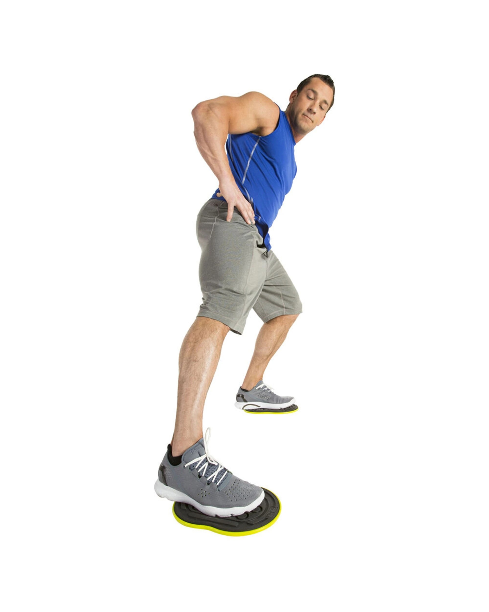 3 GoFit Go Slides Exercise Sliding Mat Stability Trainer Home Gym 2 Piece Set - Black, 3 of 5