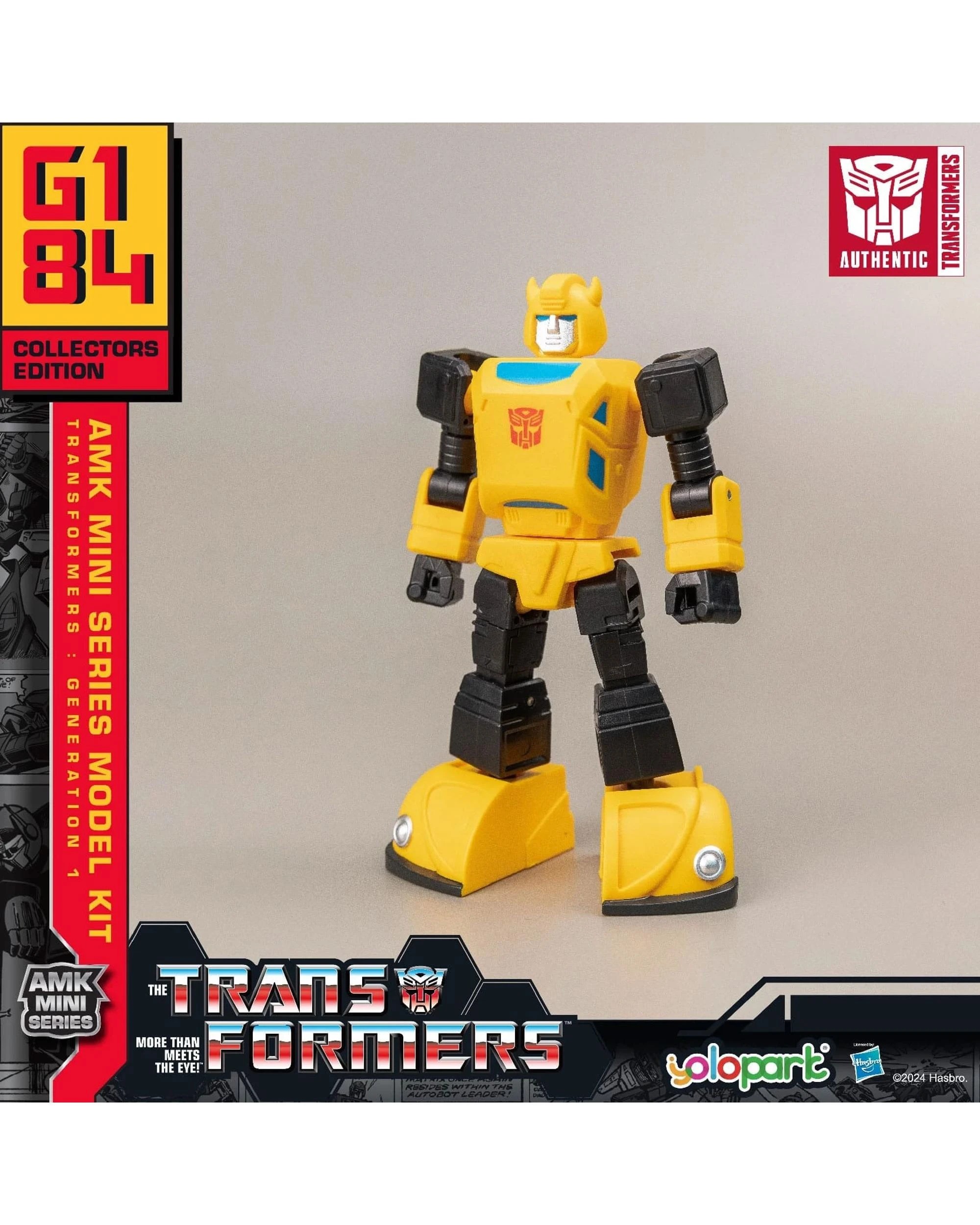 6 Yolopark AMK Mini Series Transformers Generation One 12cm Model Kit Blind Box, 6 of 10