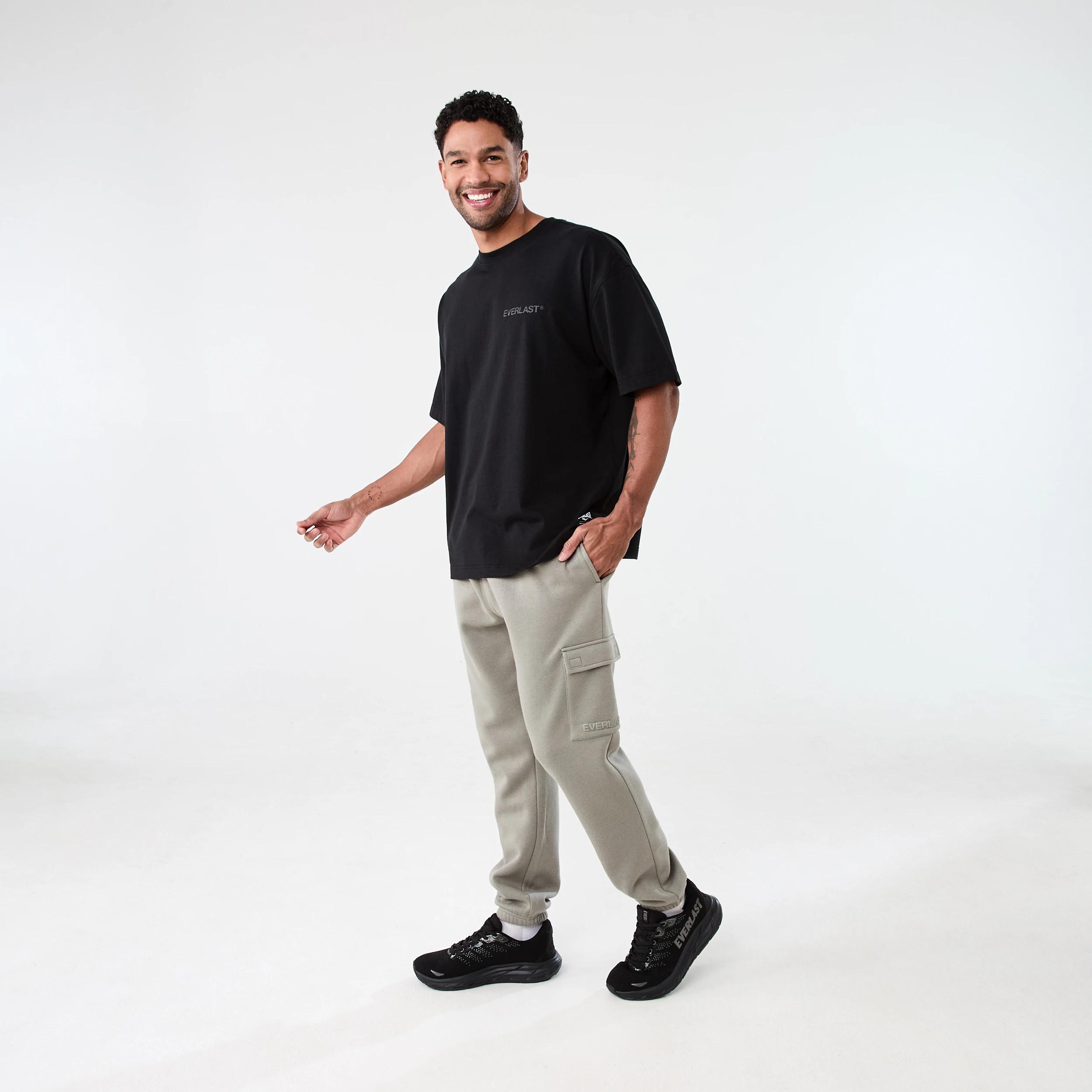 7 Everlast Mens Cargo Trackpants EVERLAST DRY HERB, 7 of 7