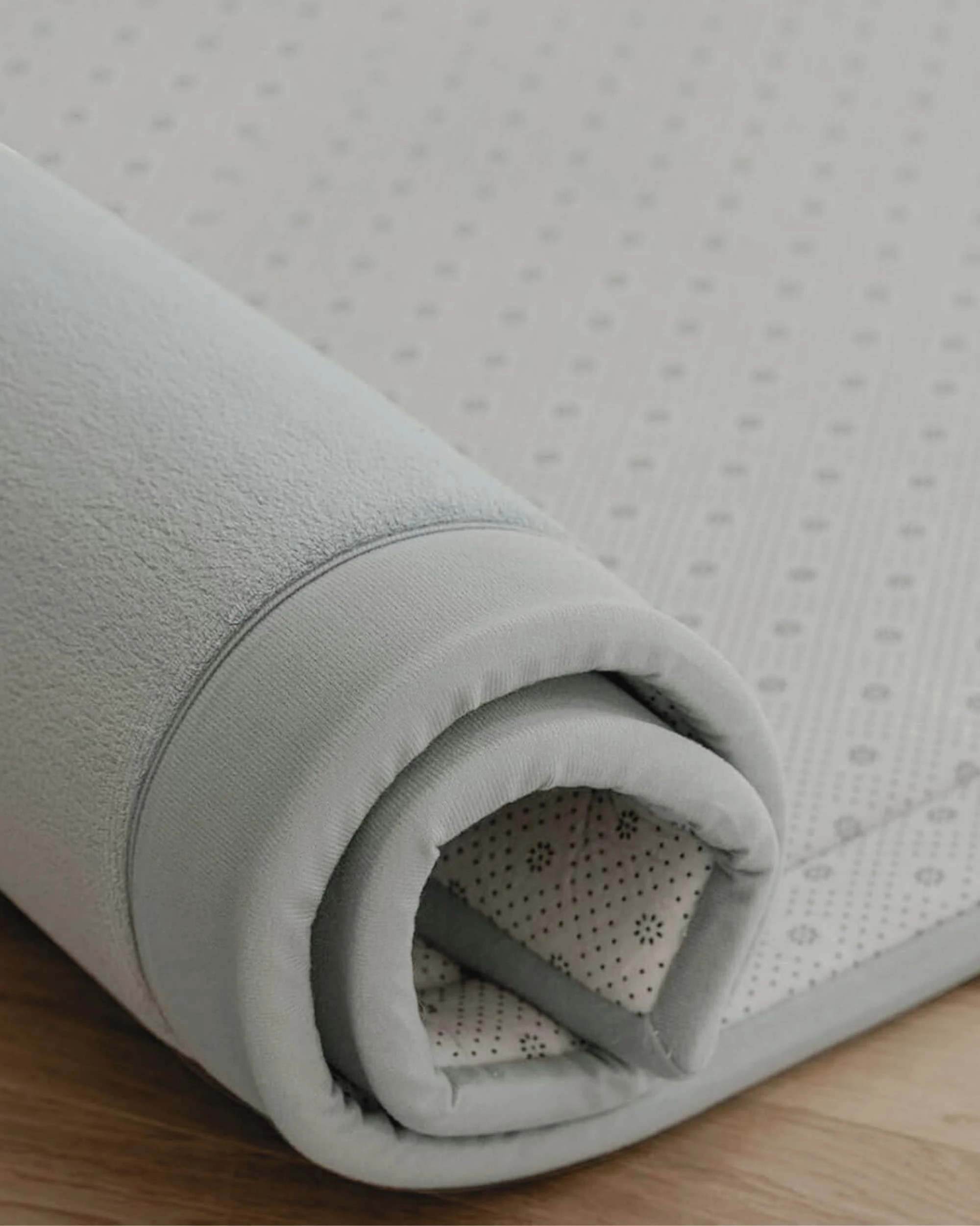 2 Kitchee Foam Floor Mat 150x200cm - Padded Thick Soft Tatami Style Rug Grey, 2 of 4