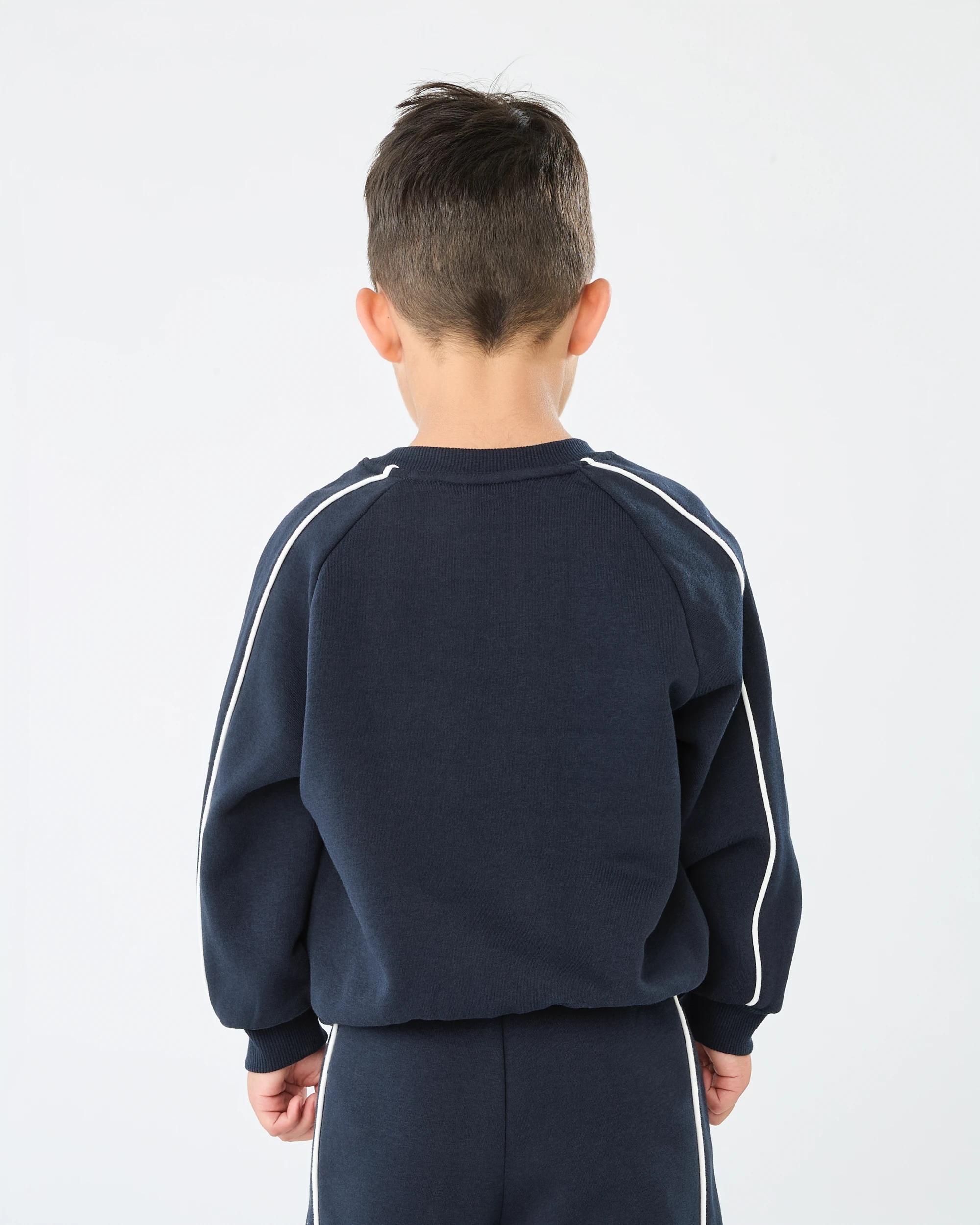 2 Oversized Crew Neck Sweatshirt Sky Cptn, 2 of 7