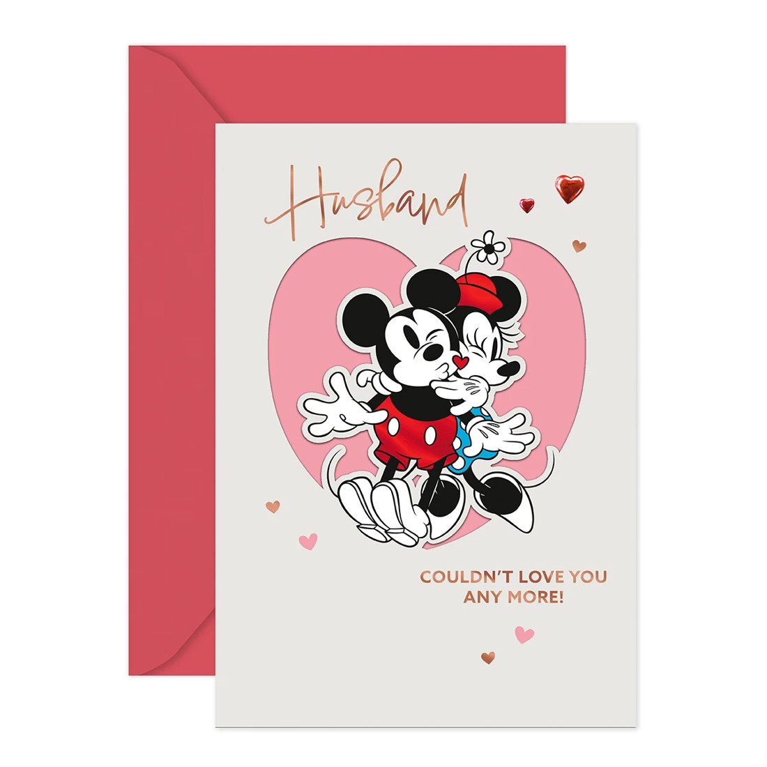 1 Hallmark Valentine's Day Card - Disney Mickey Mouse and Minnie Mouse, 1 of 5