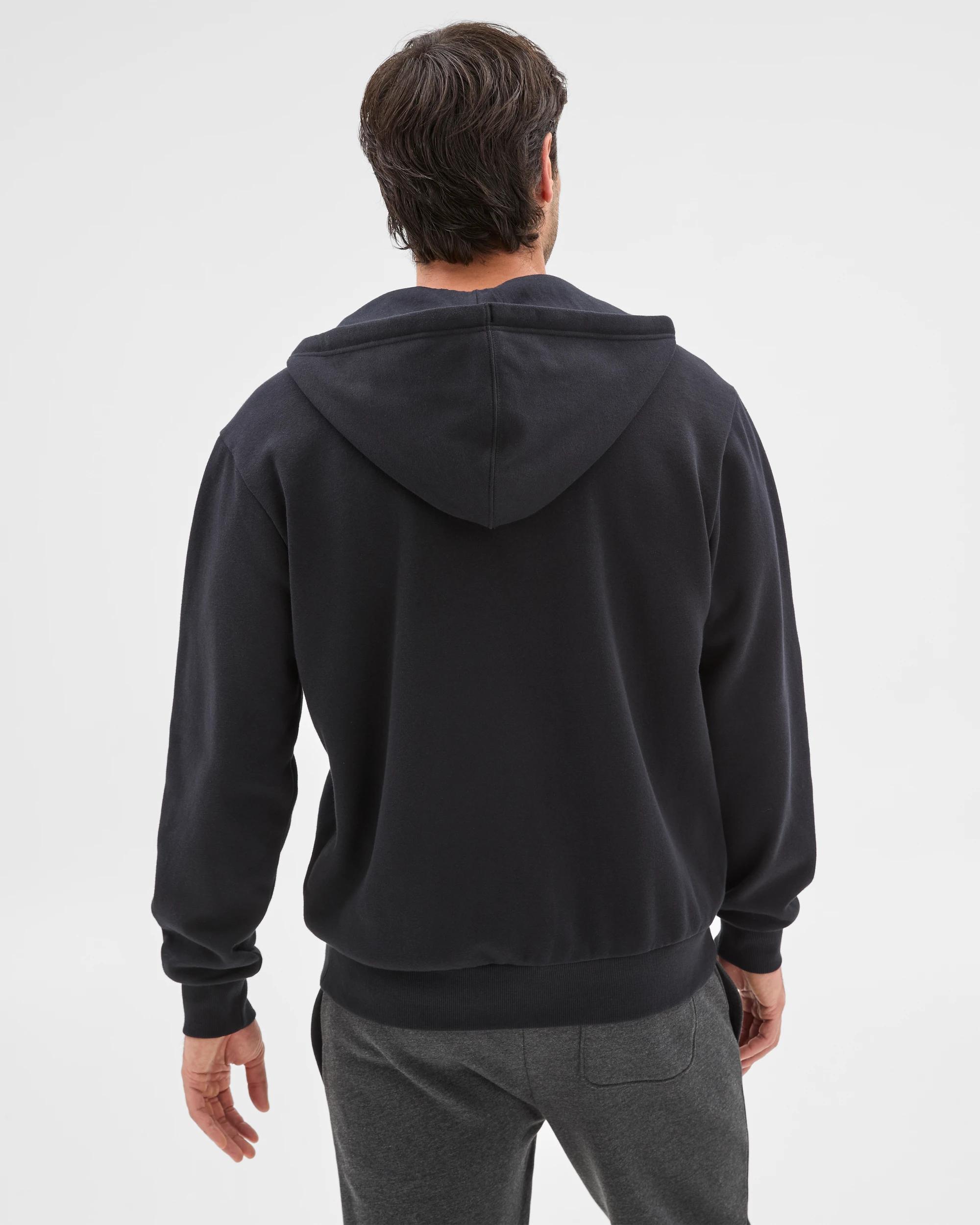 5 Target Zip Through Hoodie BLACK, 5 of 6