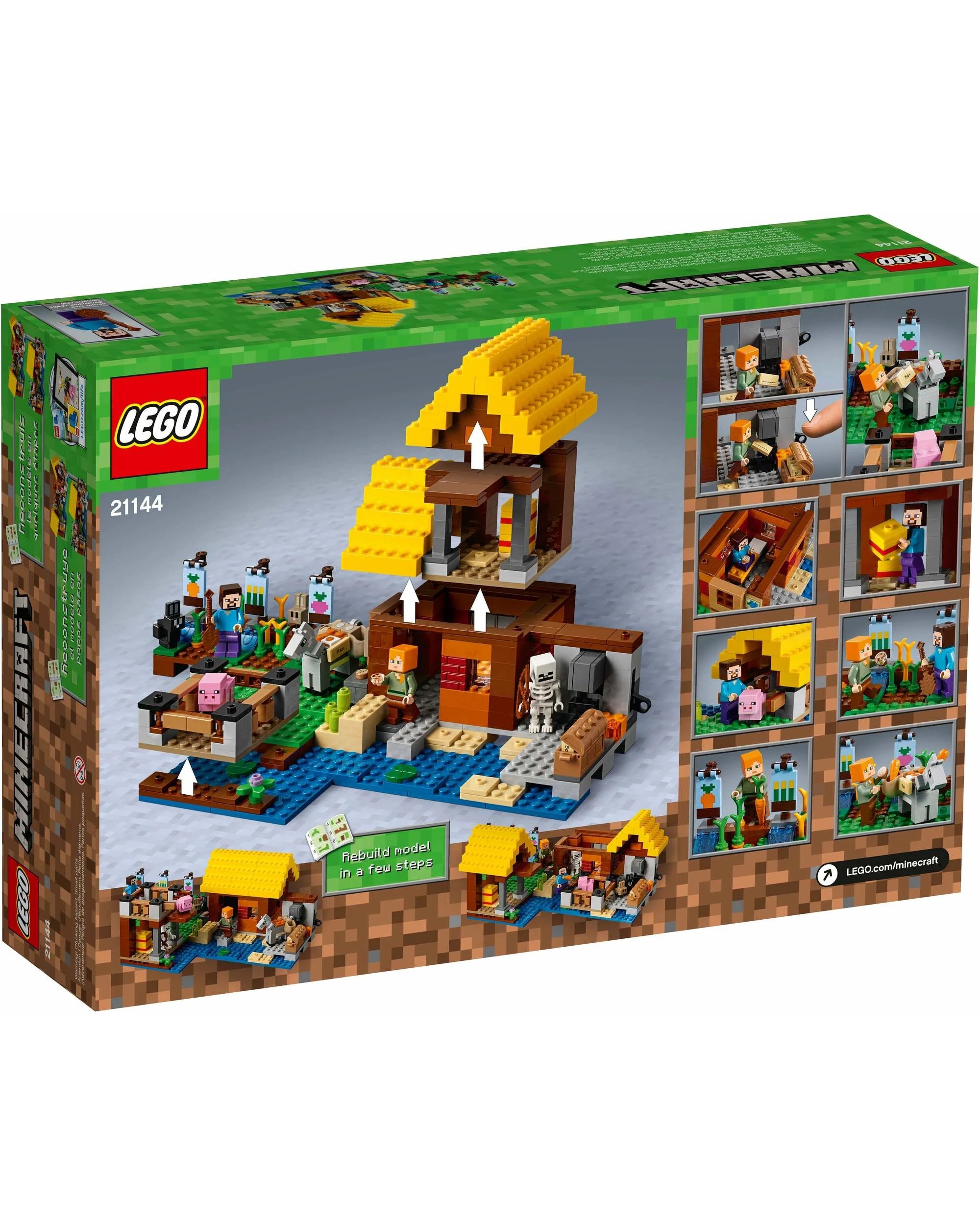 1 LEGO 21144 Minecraft The Farm Cottage Set, 1 of 5