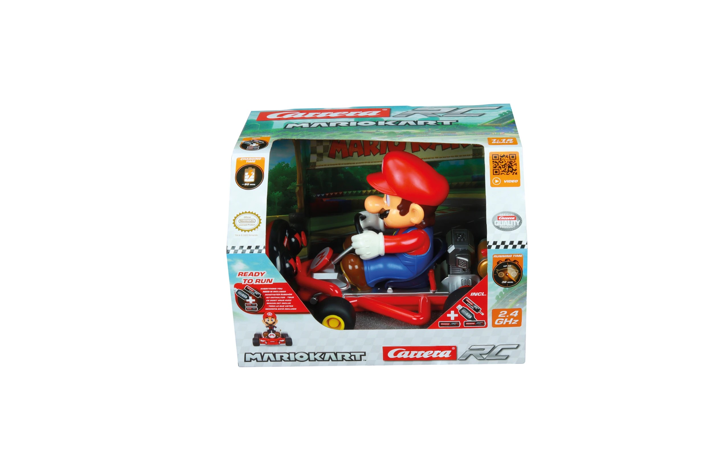 1 Mario Kart Carrera 2.4GHz RC Toy, 1 of 7