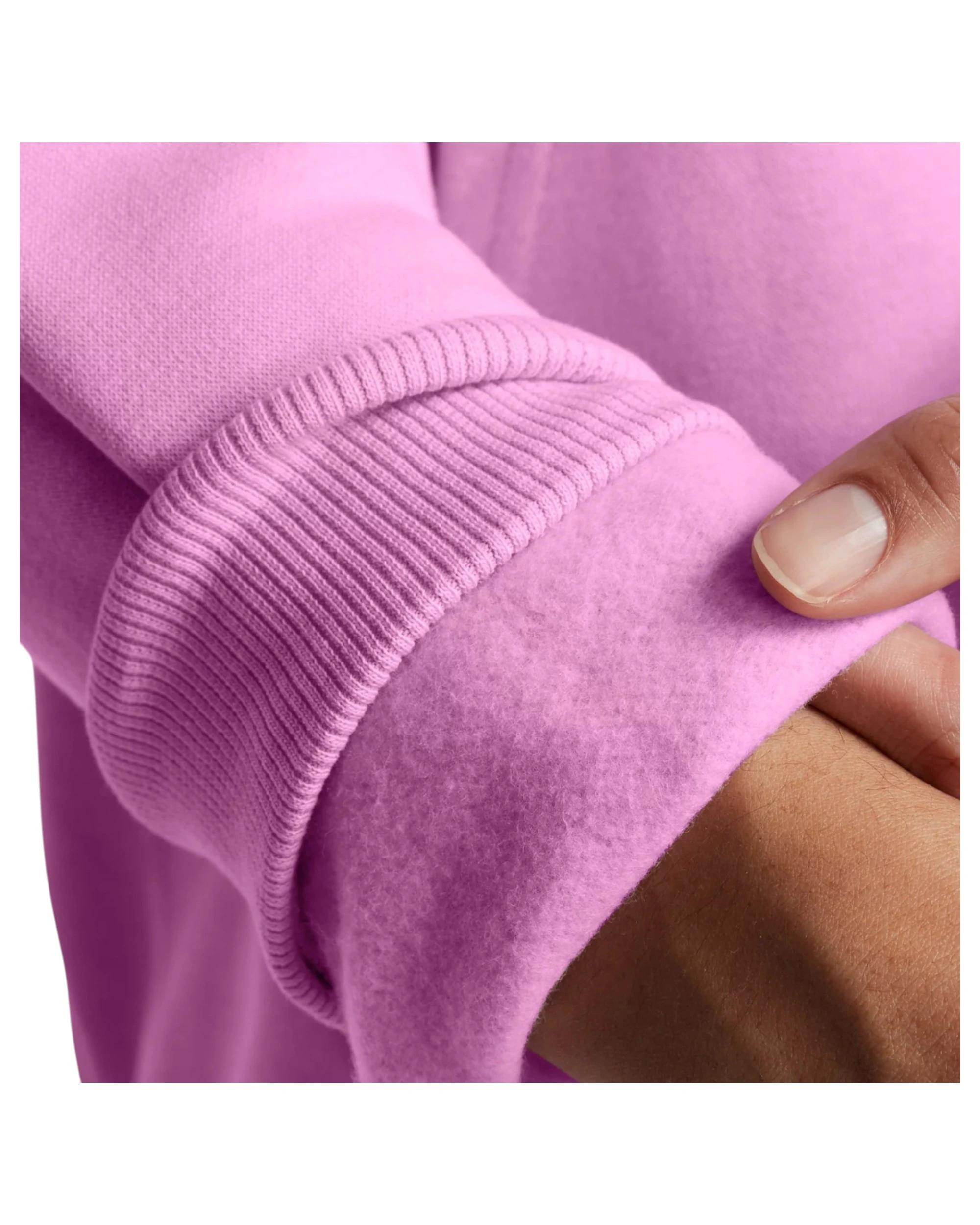 4 Under Armour Womens Rival Fleece Full Zip Pink Hooded Jacket PINK, 4 of 5