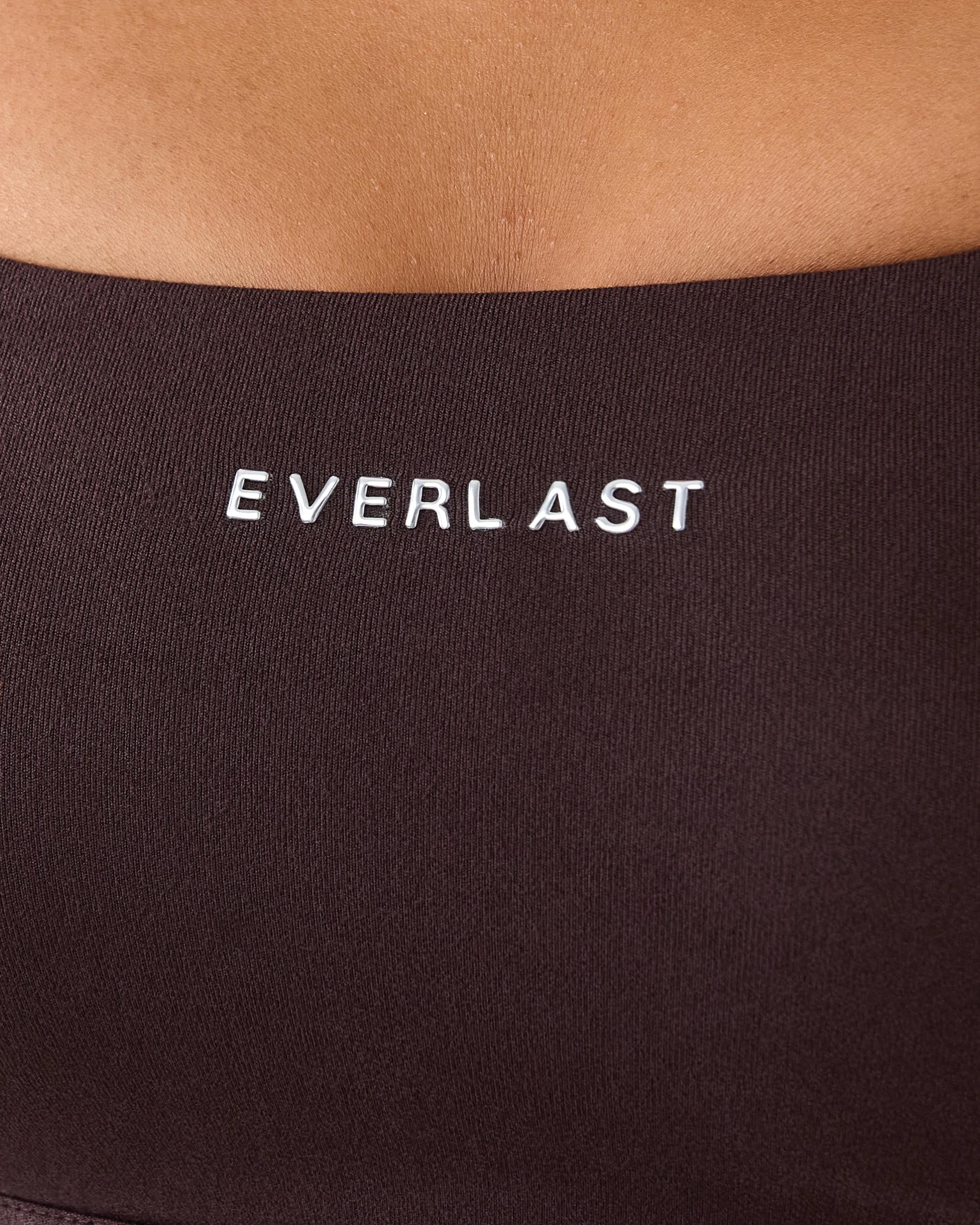 7 Everlast Womens Square Crop Top Coffee, 7 of 9