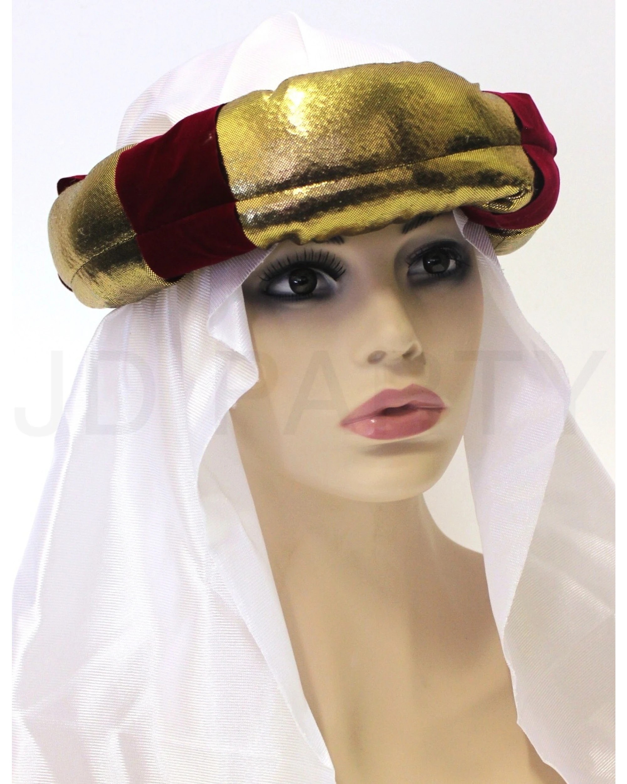 1 BR Costumes Arabian Desert Prince Headpiece Costume Accessory, 1 of 4