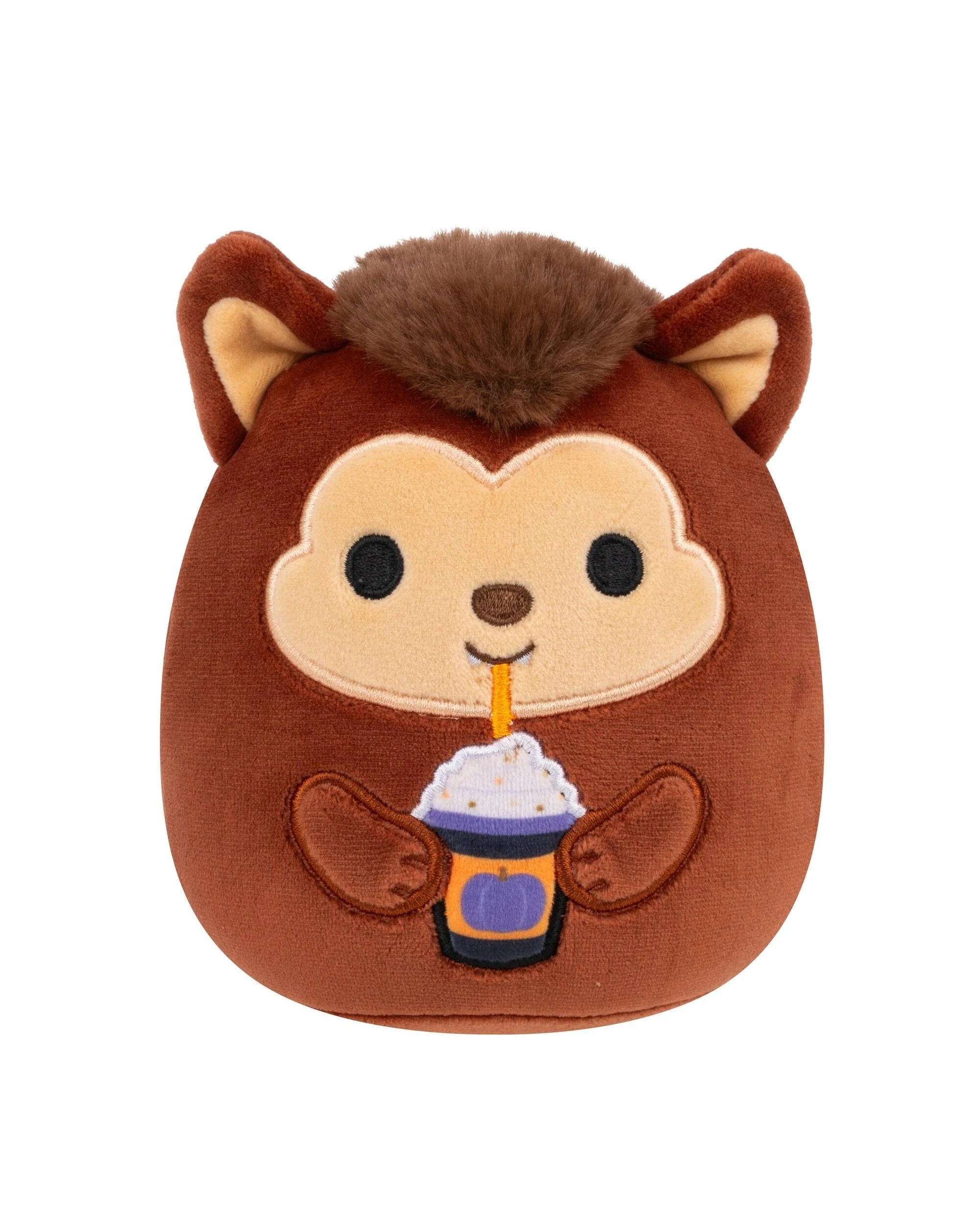 2 Squishmallows Halloween Wade the Werewolf with Frappe 5 inch Plush - Brown, 2 of 5