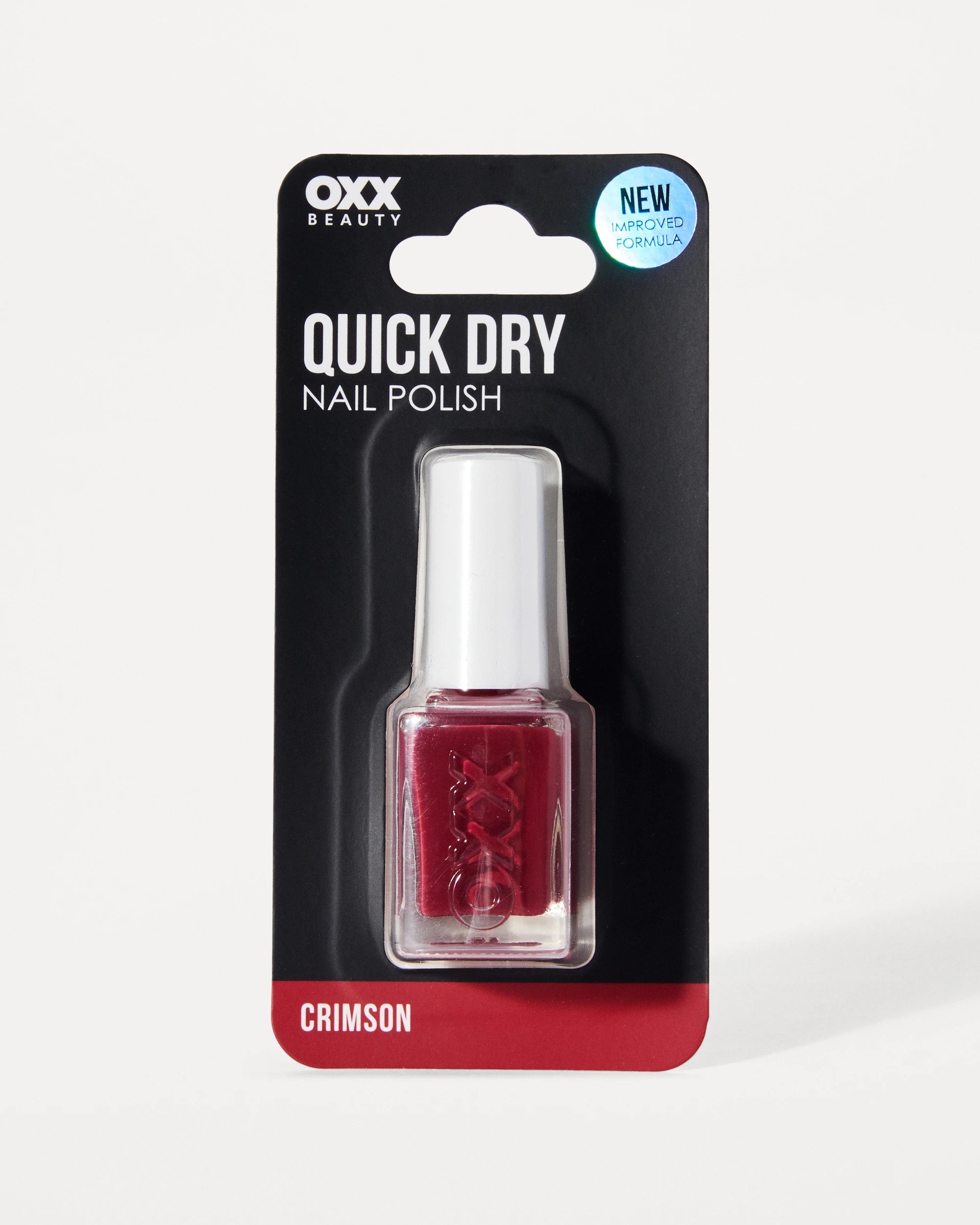 5 OXX Beauty Quick Dry Nail Polish - Crimson, 5 of 6