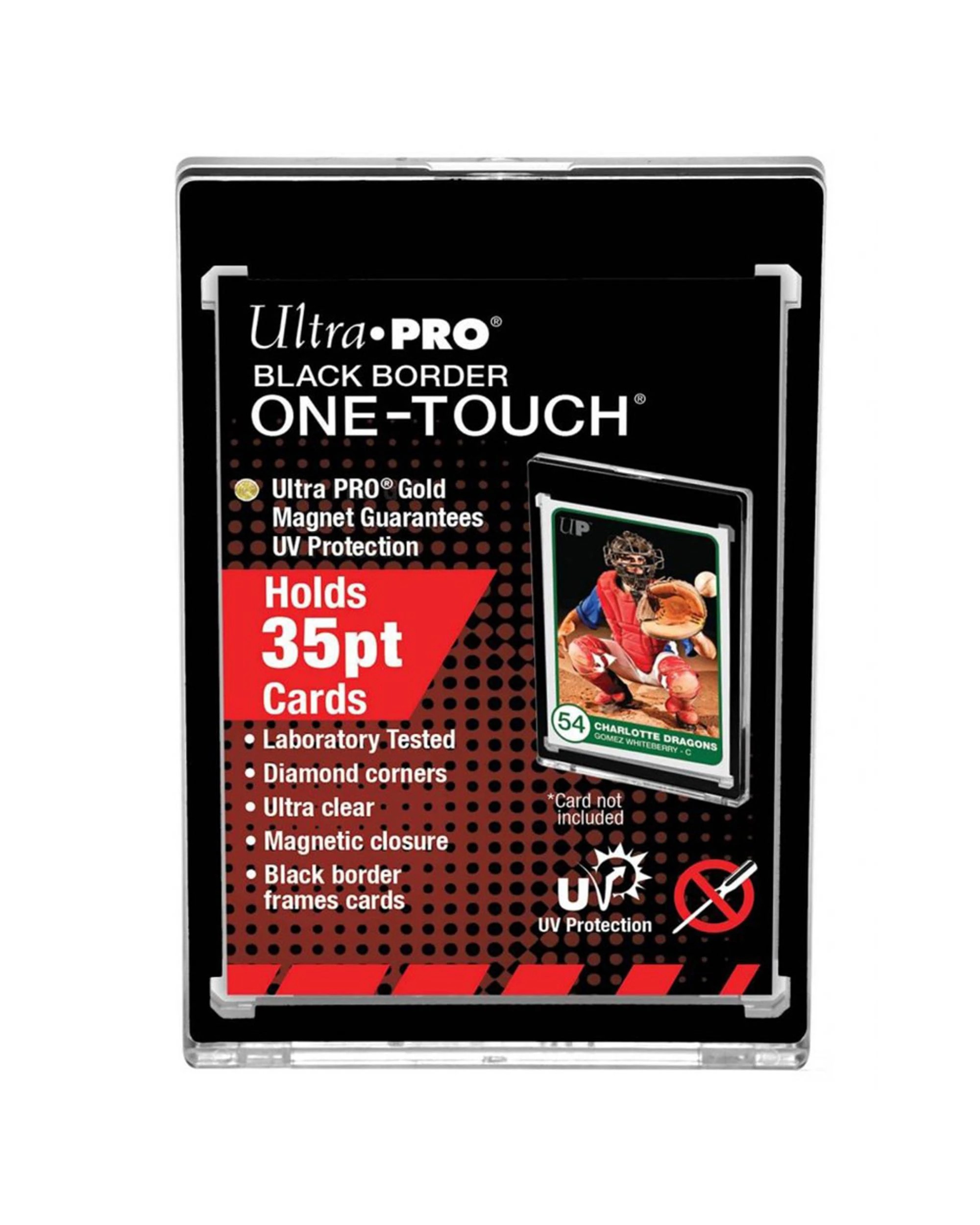 1 Ultra Pro One-Touch 35PT Black Border Magnetic Closure 5 Pack, 1 of 1