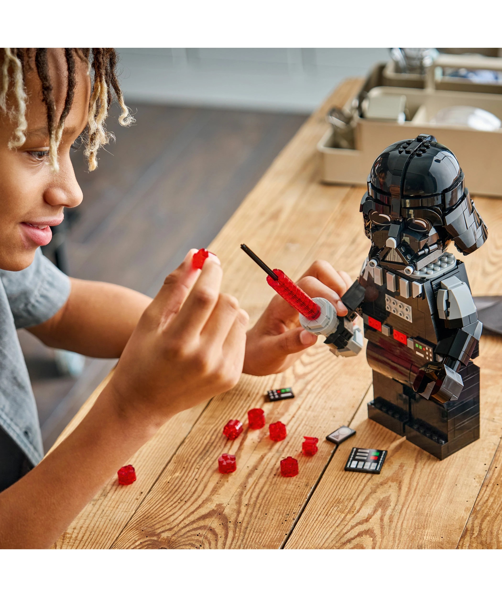8 LEGO® Star Wars TM Up - Scaled Darth Vader™ Minifigure 75461 - Multi, 8 of 10