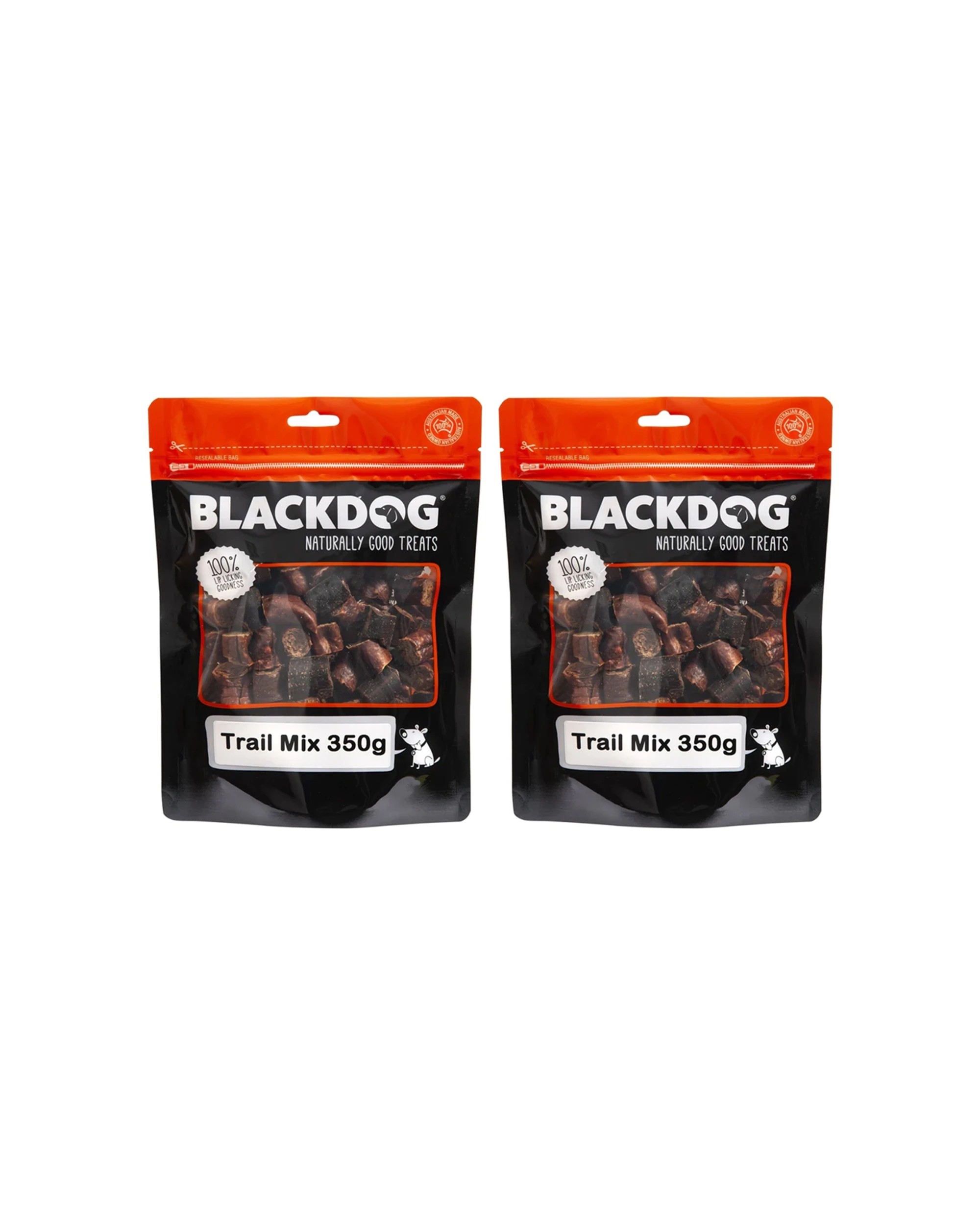 1 Blackdog Trail Mix Dog Treats 2 Pack Kangaroo Chicken Beef Liver Chunks - Brown, 1 of 2