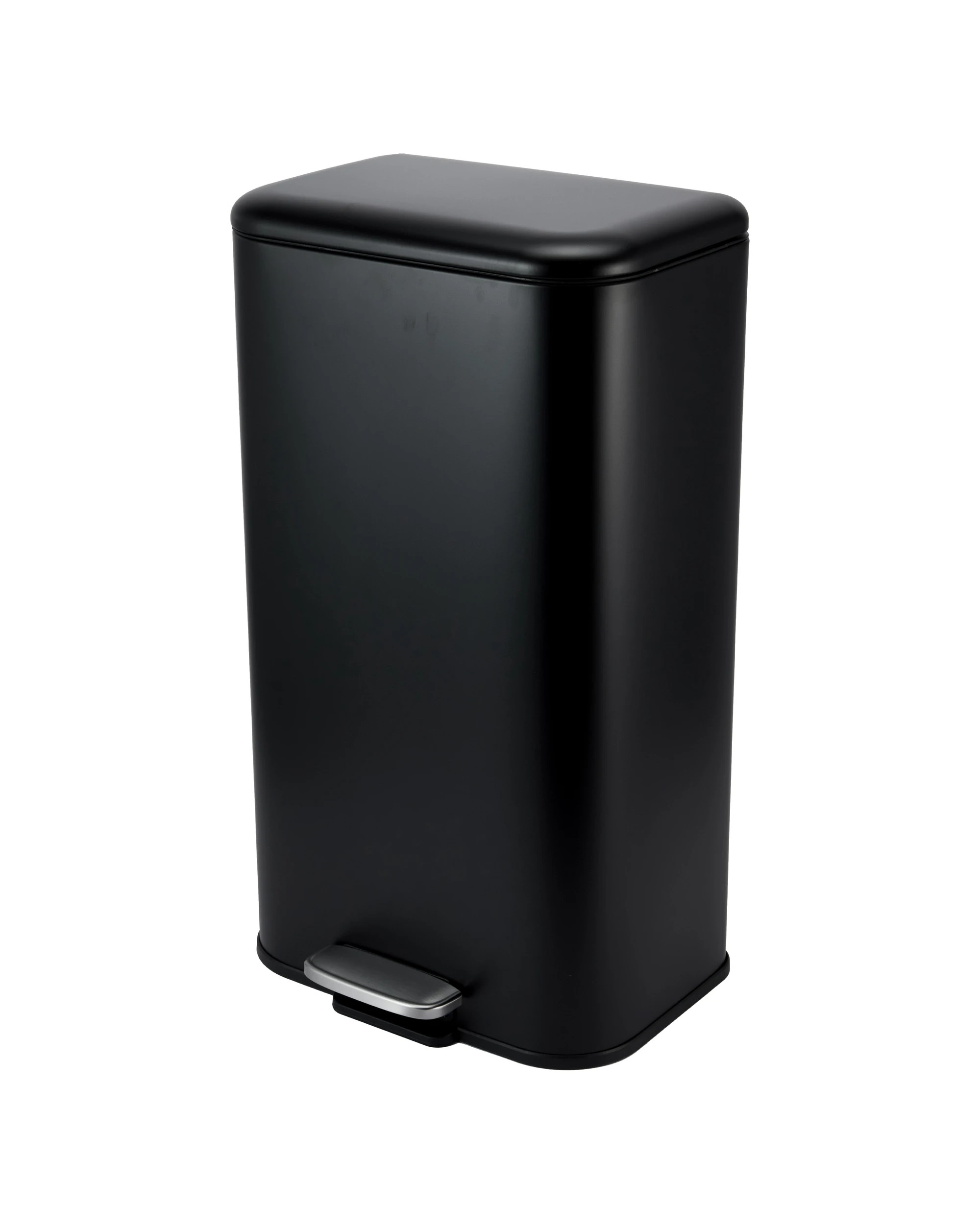1 30L Pedal Bin - Black, 1 of 8
