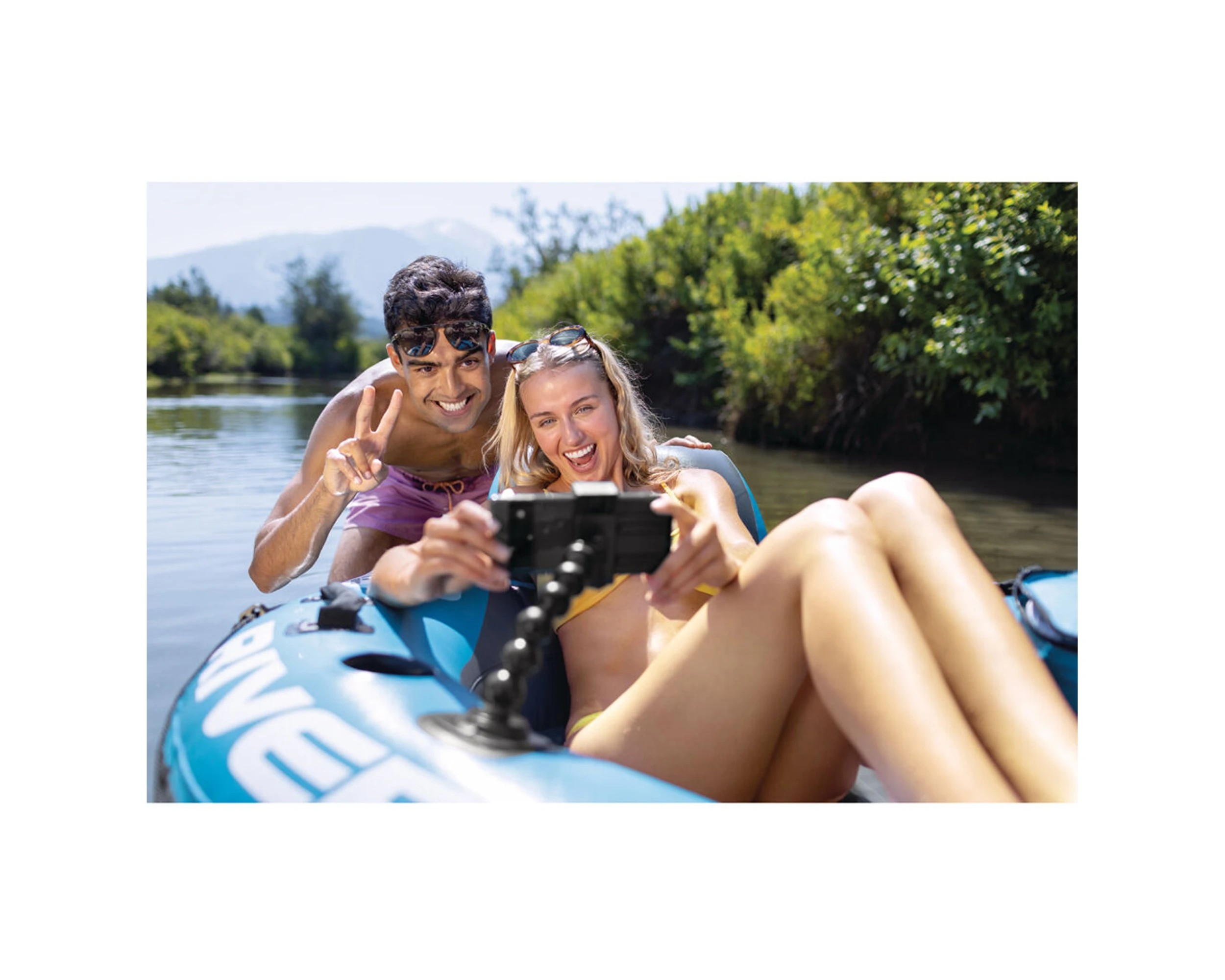 8 Intex River Run 1 Pro Inflatable Outdoor Water Tube Puncture Resistant - Multi, 8 of 9