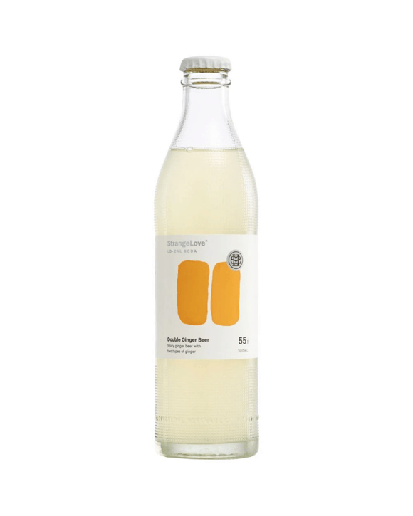 Strangelove Lo-cal Soda Ginger Beer 300ml 24 Pack
