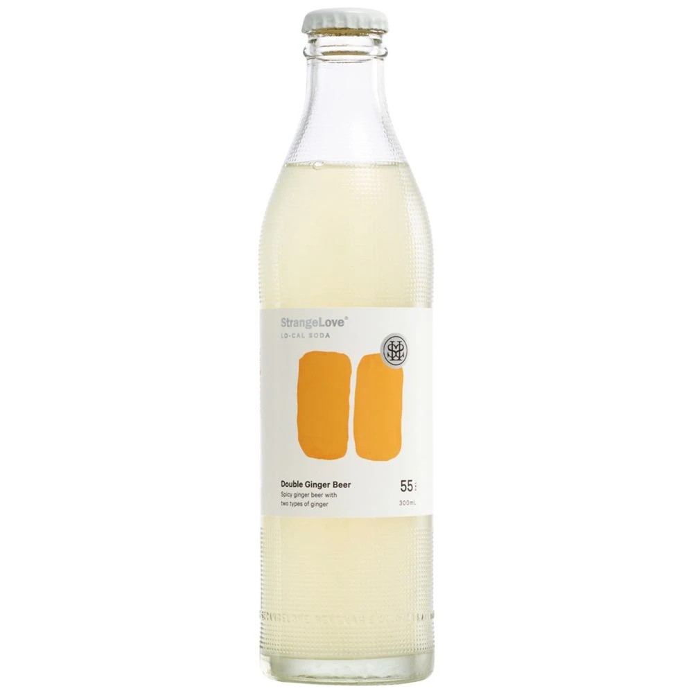 1 Strangelove Lo-cal Soda Ginger Beer 300ml 24 Pack, 1 of 1