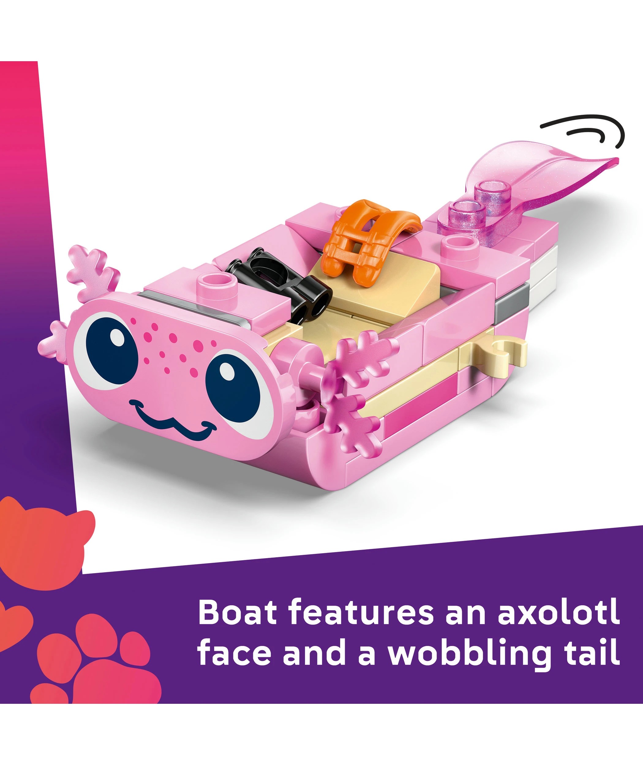 4 LEGO Friends Axolotl Adventure Boat 42681, 4 of 10