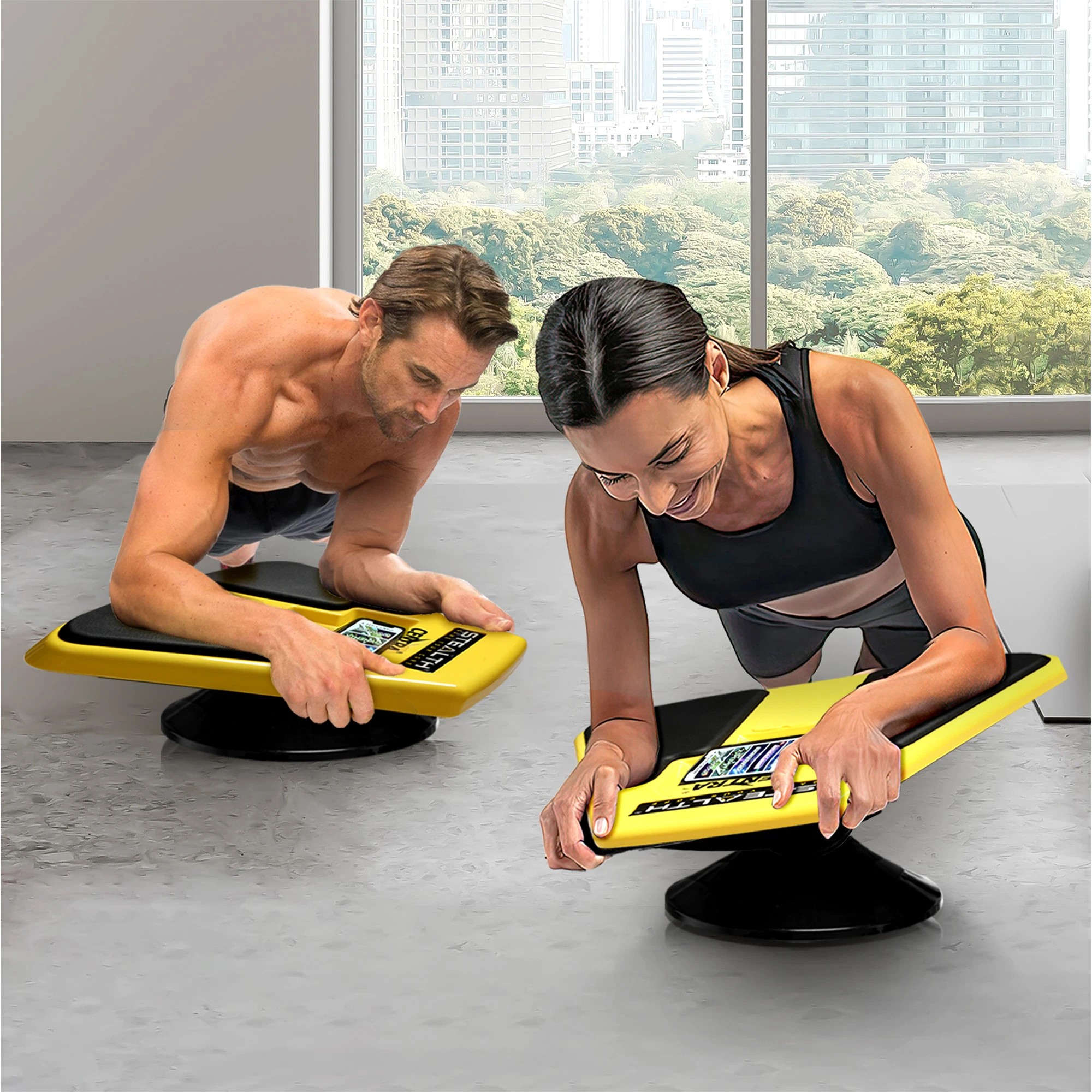 7 Centra Core Deluxe Trainer Balance Board Free Fun Game Abs Exercise Bluetooth, 7 of 9