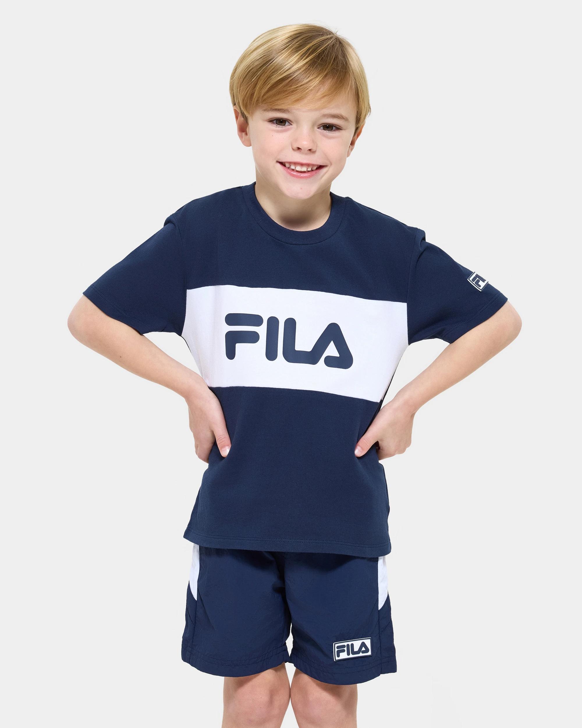 1 Caelem Short Sleeve T-shirt - Fila BLUE, 1 of 8