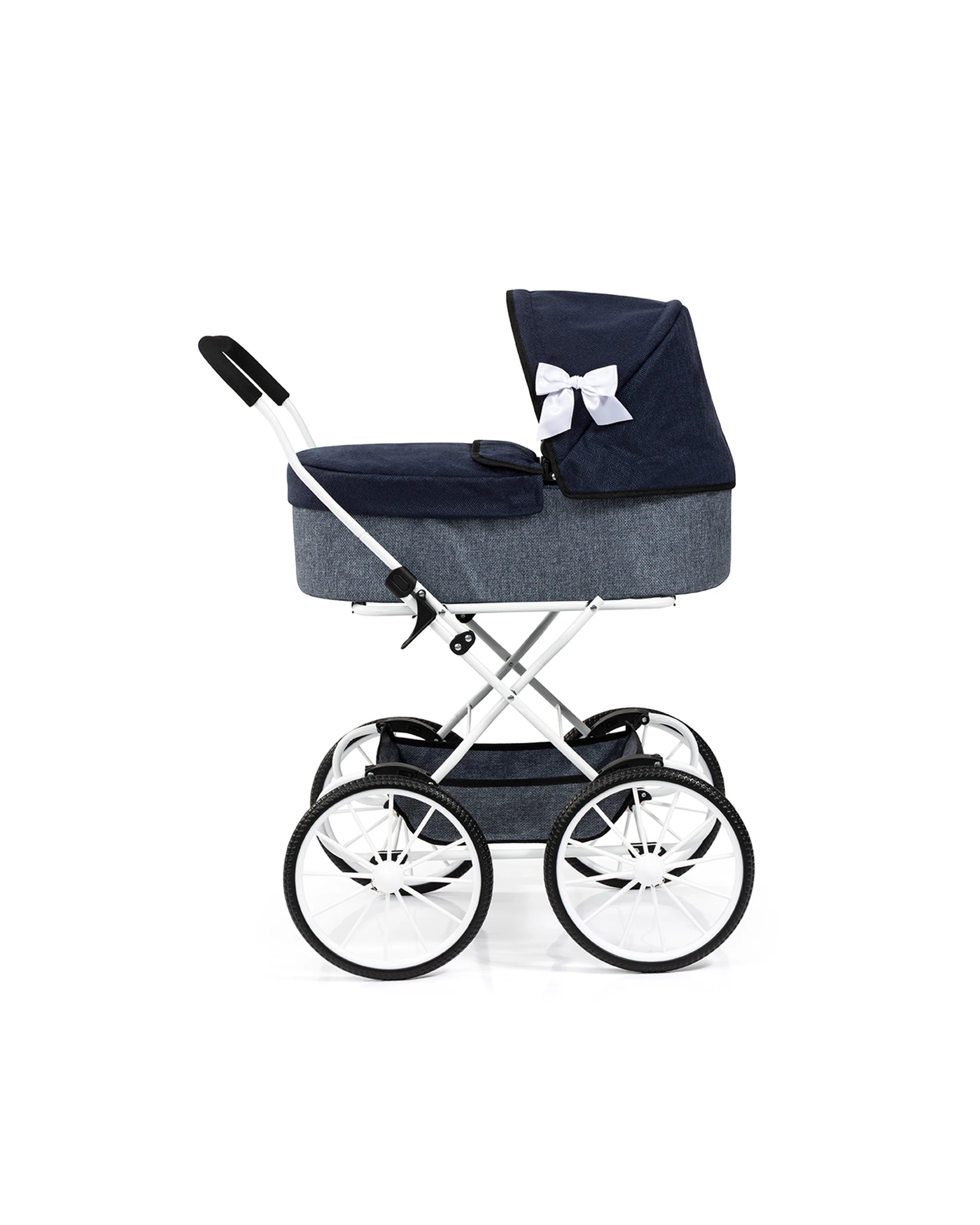 6 BAYER Classic Doll Pram Kids Stroller Foldable Basket Bag Included 18Inch
 - blue, 6 of 10