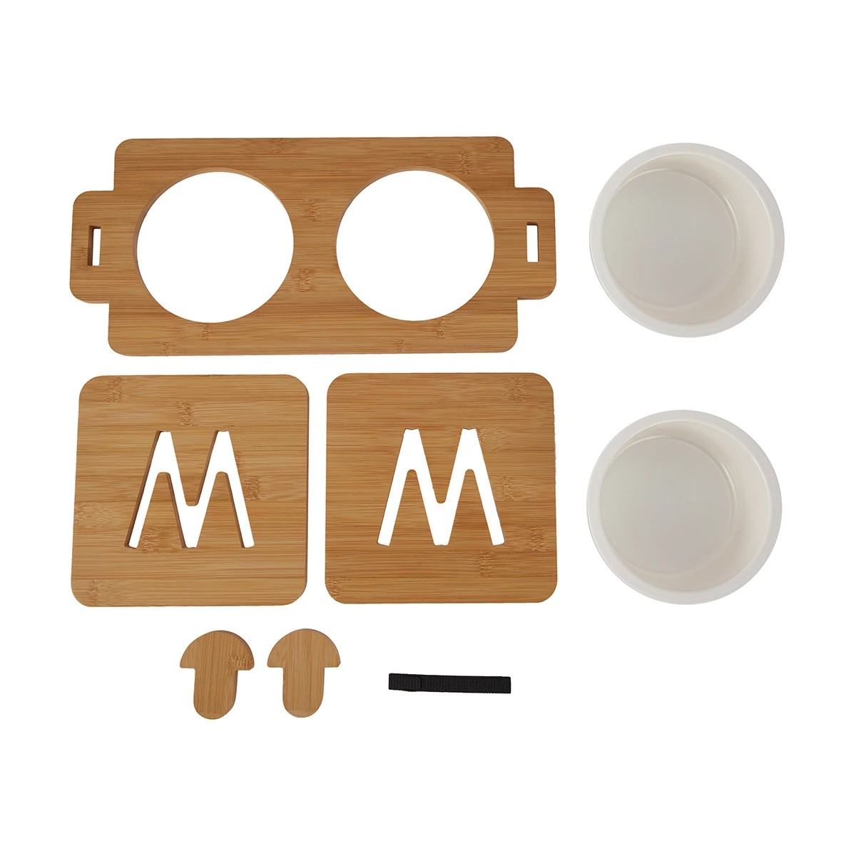 8 Pet Bowl Twin Bamboo, 8 of 10