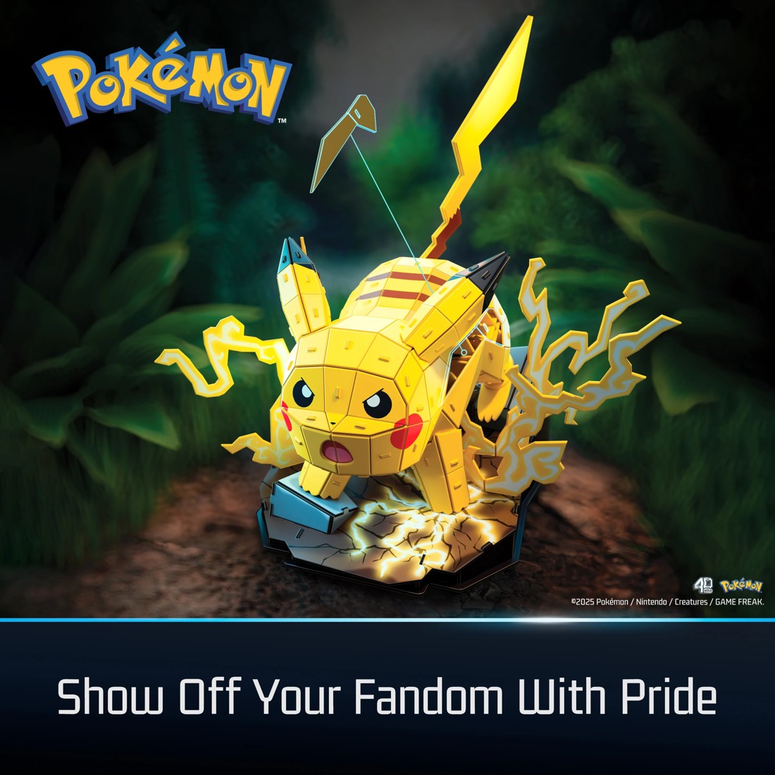 6 Pokemon 4D Build Pikachu 3D Puzzle Model Kit, 6 of 8