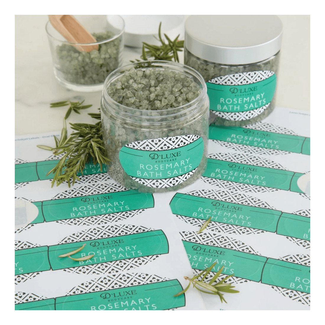 5 Avery 8UP Inkjet Laser Oval Labels Glossy White 10 Sheets, 5 of 6