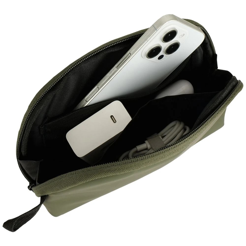 6 Otto Tech/Cable Organiser Small Olive, 6 of 6