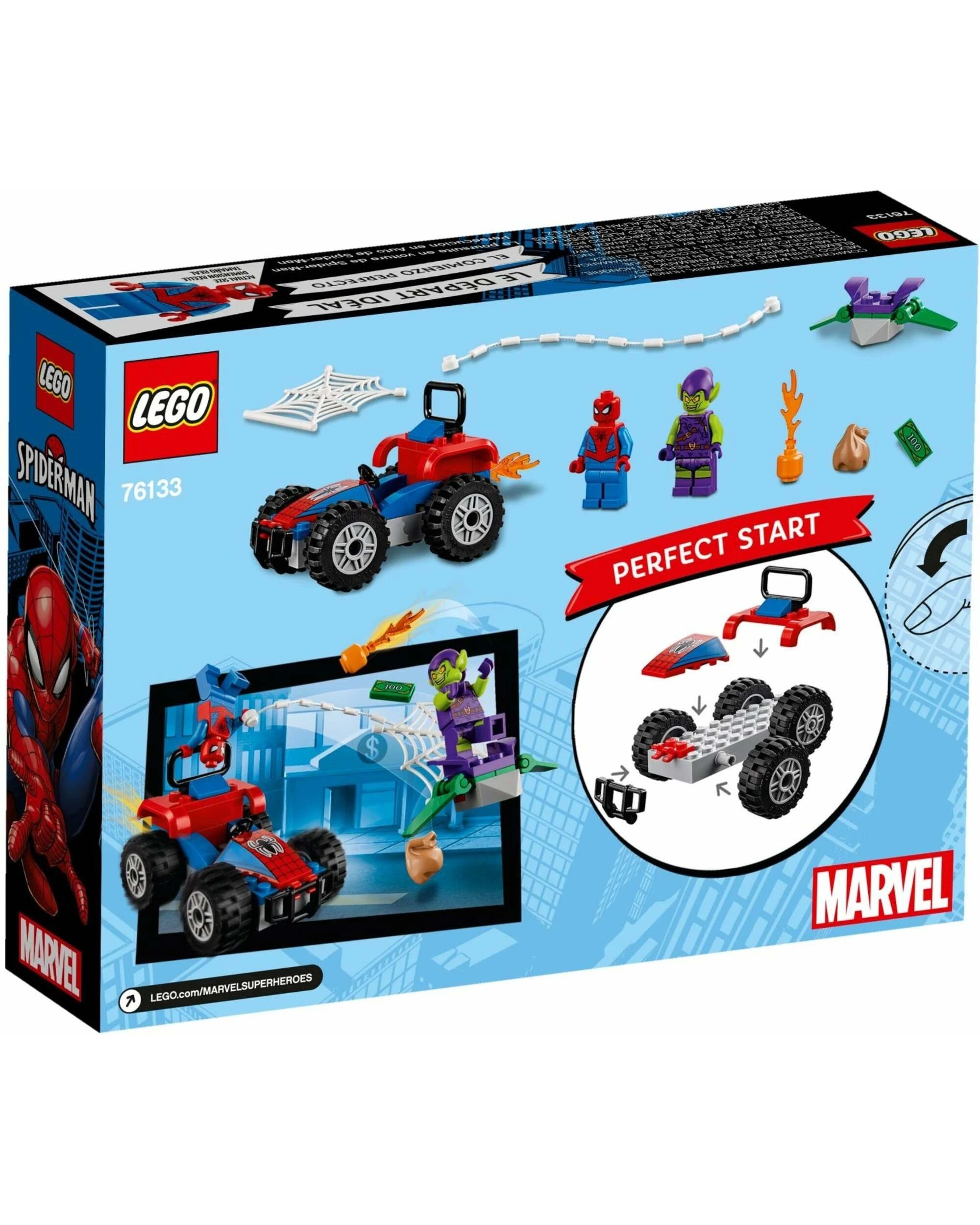 4 LEGO 76133 Spider-Man Car Chase: Green Goblin Showdown, 4 of 5