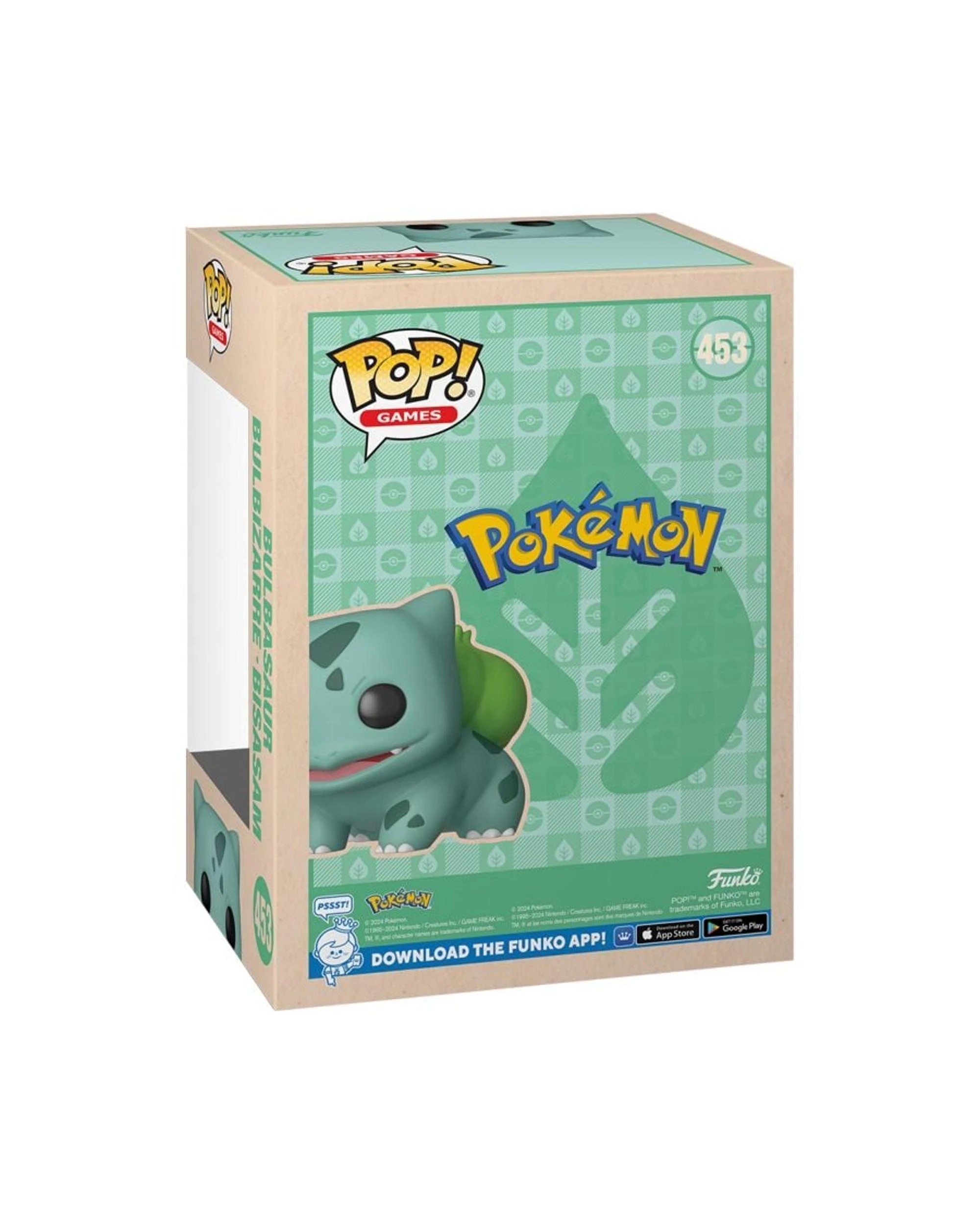 3 Pokemon Bulbasaur - Pastel -  Funko POP! Vinyl, 3 of 3