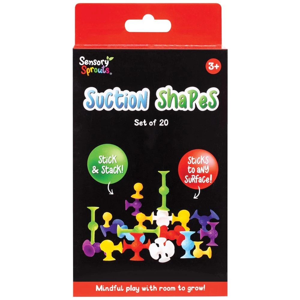 1 Sensory Suction Shapes 20 Pack, 1 of 4