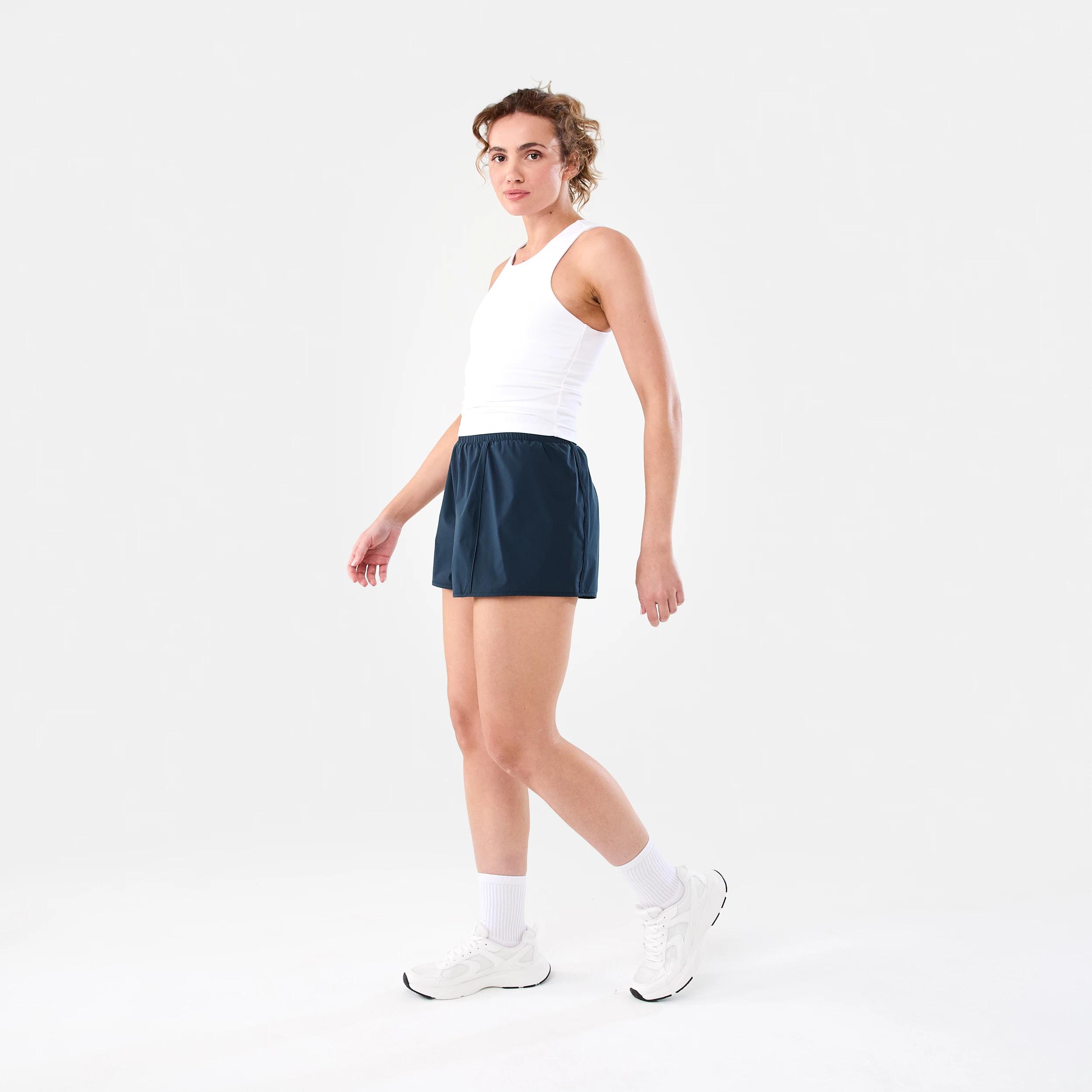 2 Active Womens Running Shorts SHADE NAVY, 2 of 7