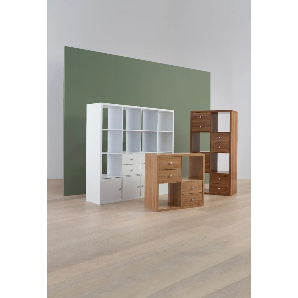 5 Horsen Cube Insert With Door White Storage Cubes & Containers, 5 of 8