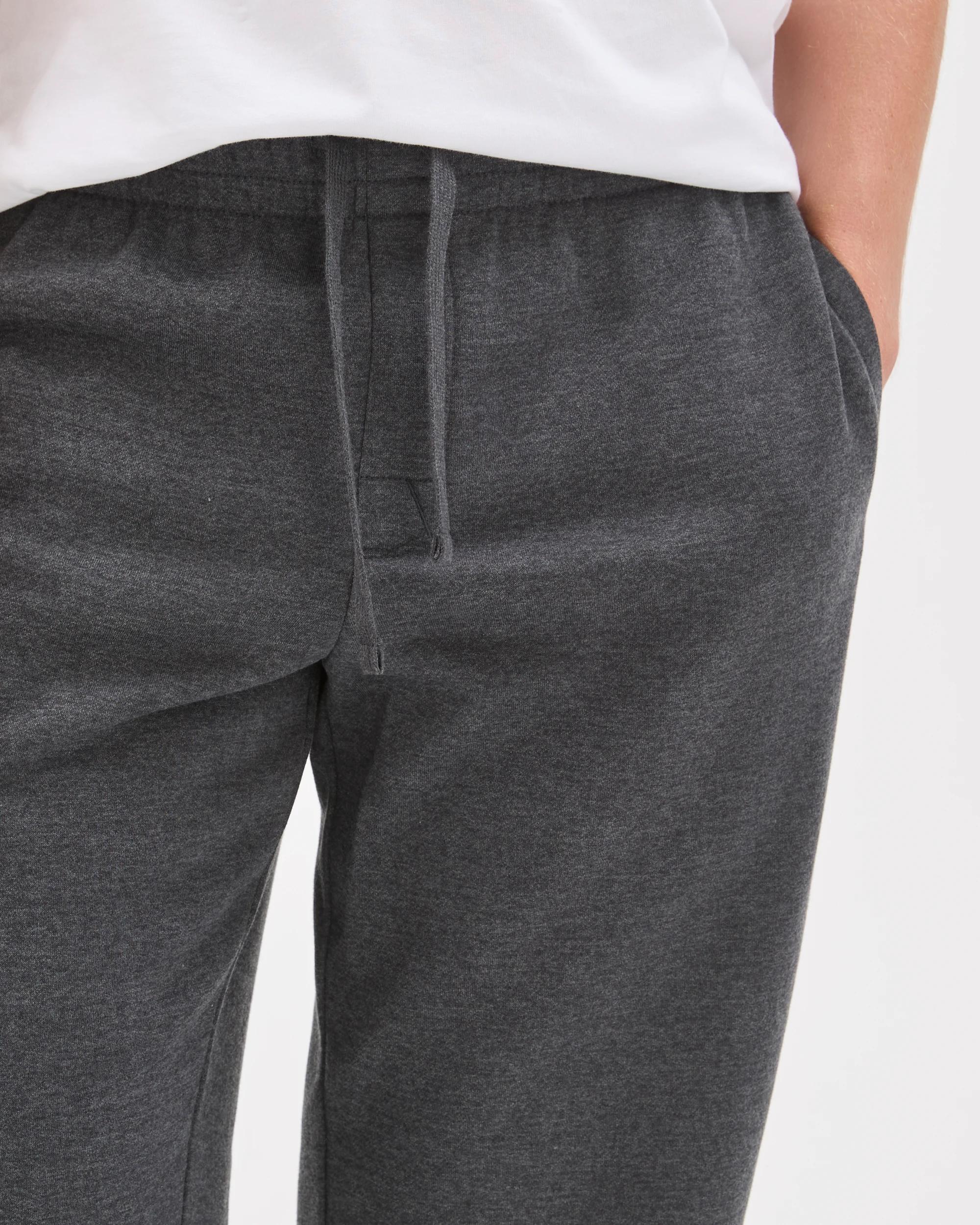 5 Target Man Australian Cotton Blend Uncuffed Trackpants CHARCOAL, 5 of 6