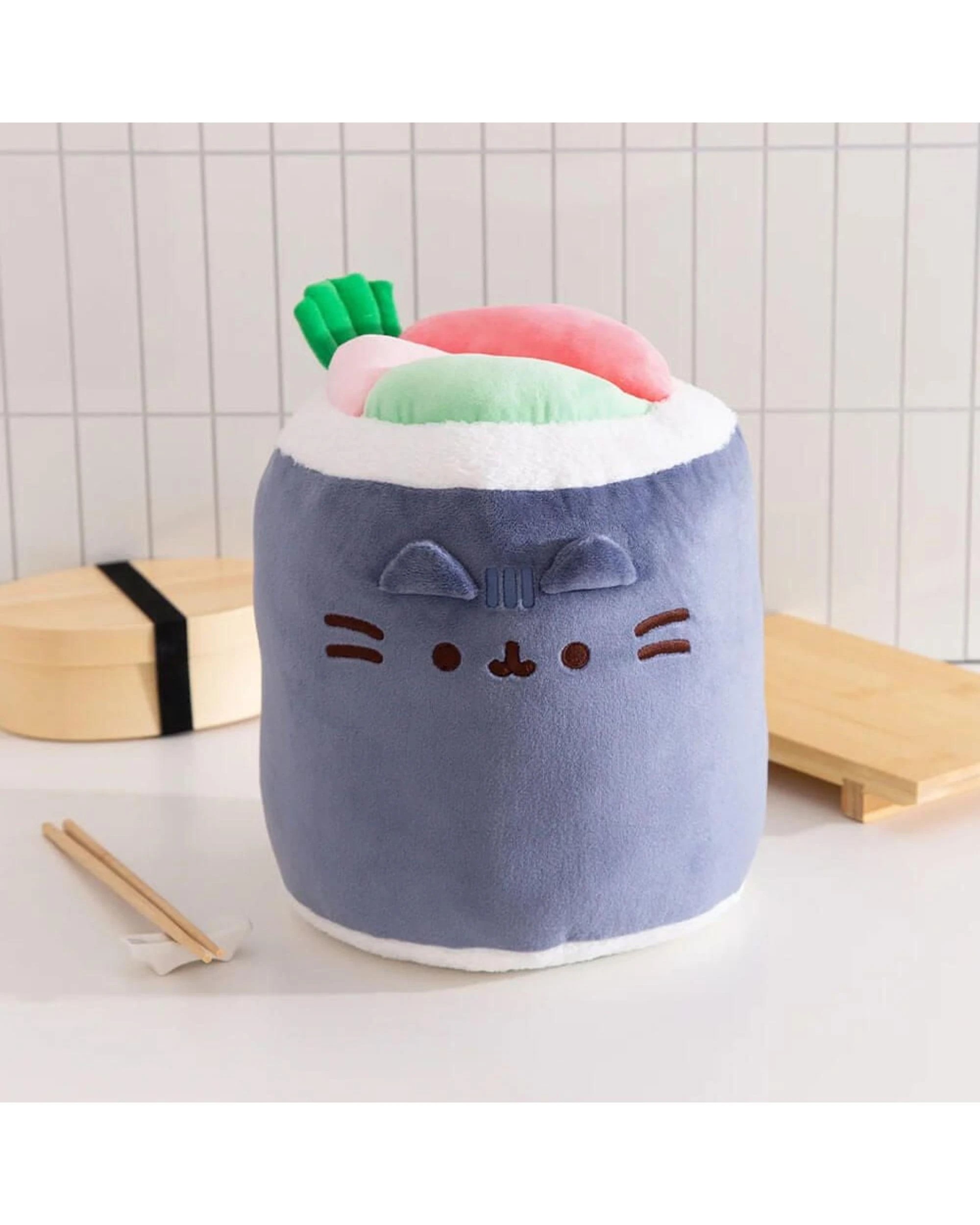 6 Pusheen Sushi Roll 28cm Plush, 6 of 9