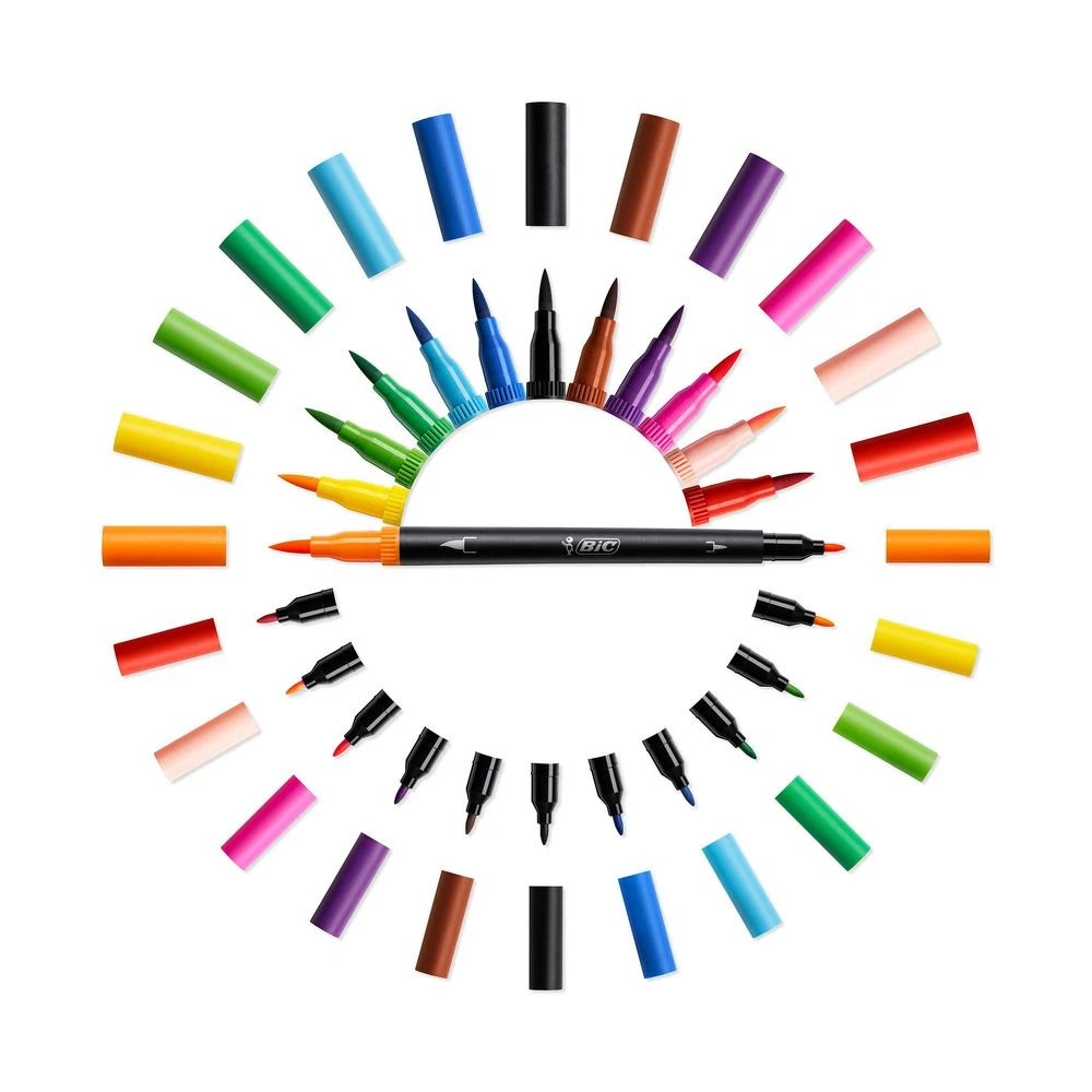 3 BIC Intensity Dual Tip Fineliner Assorted 6 Pack, 3 of 8