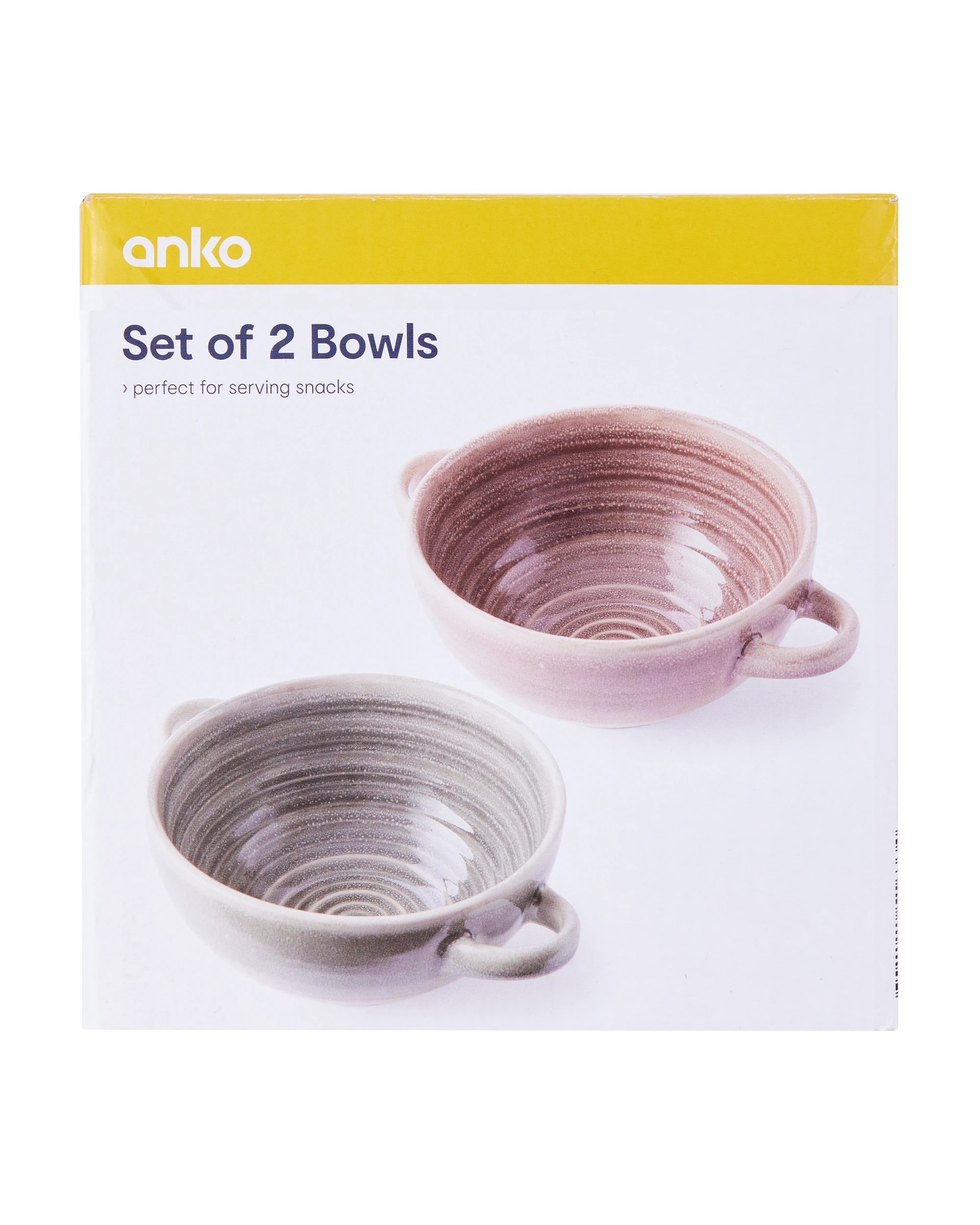 10 Set of 2 Green and Chocolate Bowls, 10 of 10