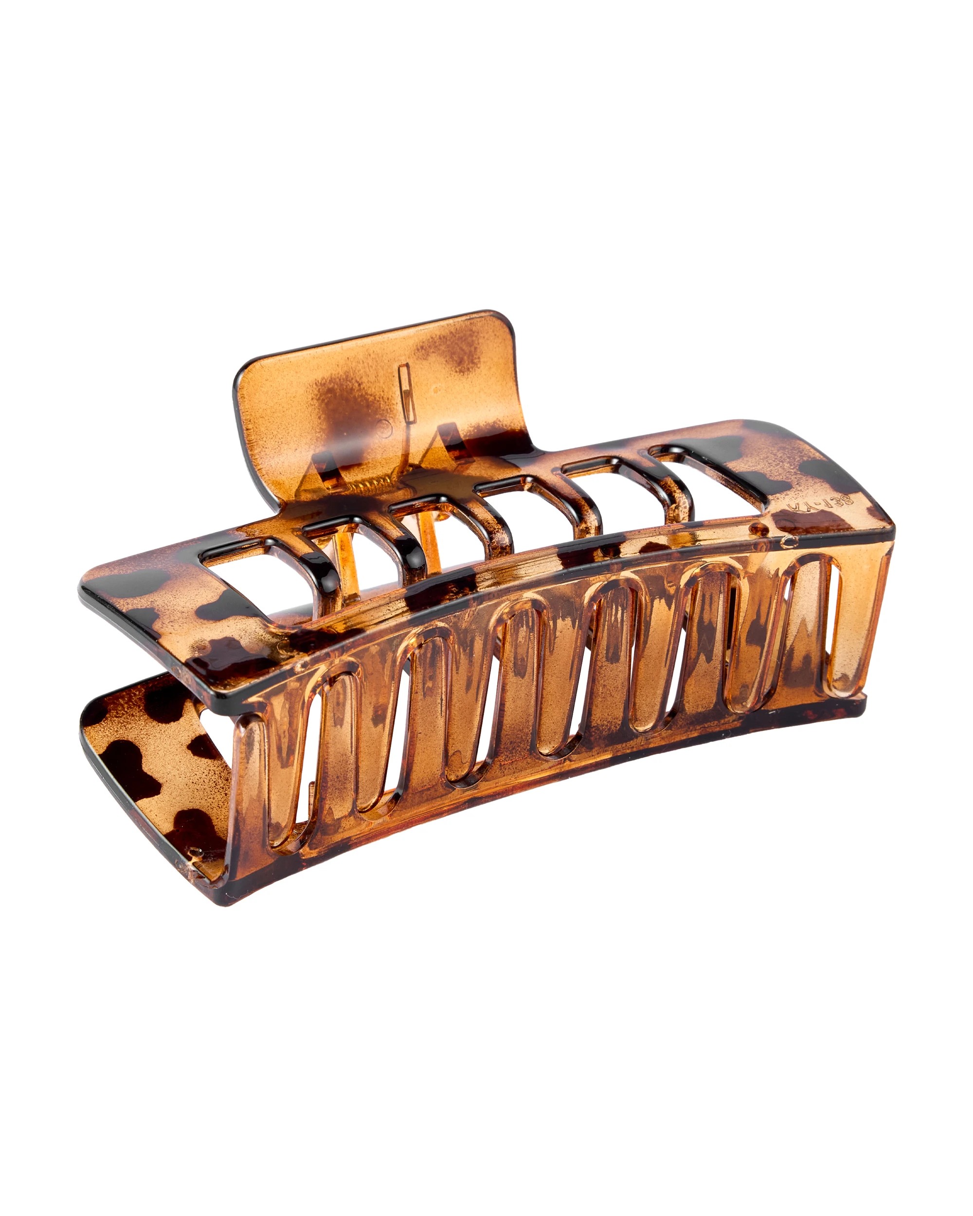 3 OXX Haircare 2 Piece Strong Hold Rectangular Claw Hair Clips, 3 of 4