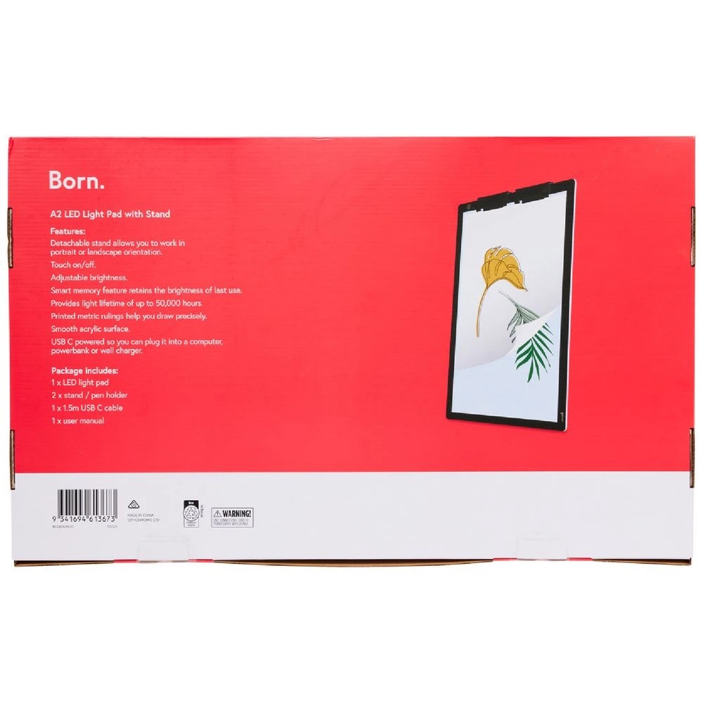 2 Born A2 LED Light Pad with Stand, 2 of 8