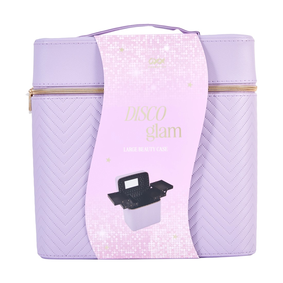 6 OXX Cosmetics Disco Glam Large Beauty Case, 6 of 7