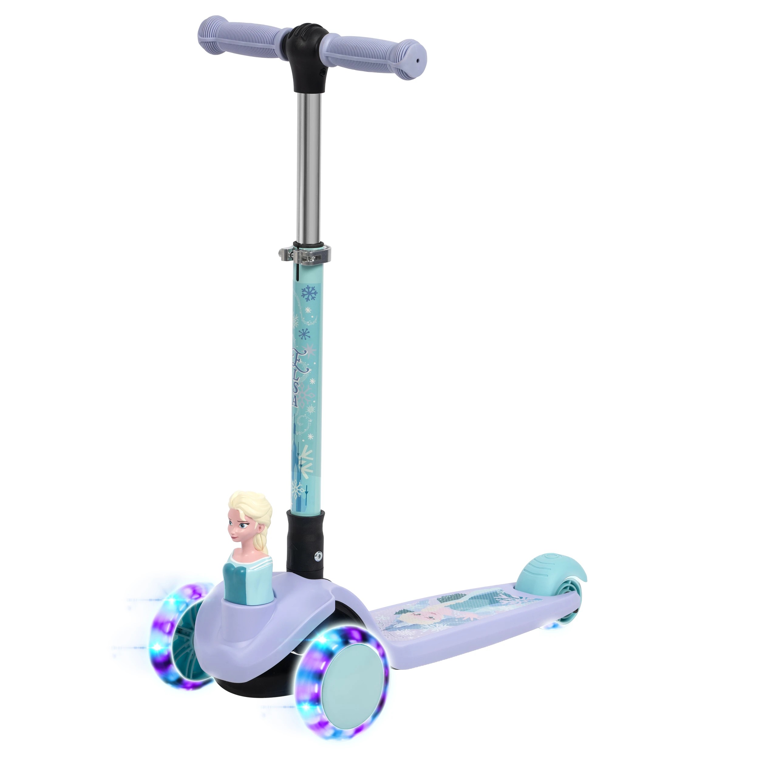2 Frozen 3D Light Up Tri Scooter, 2 of 8