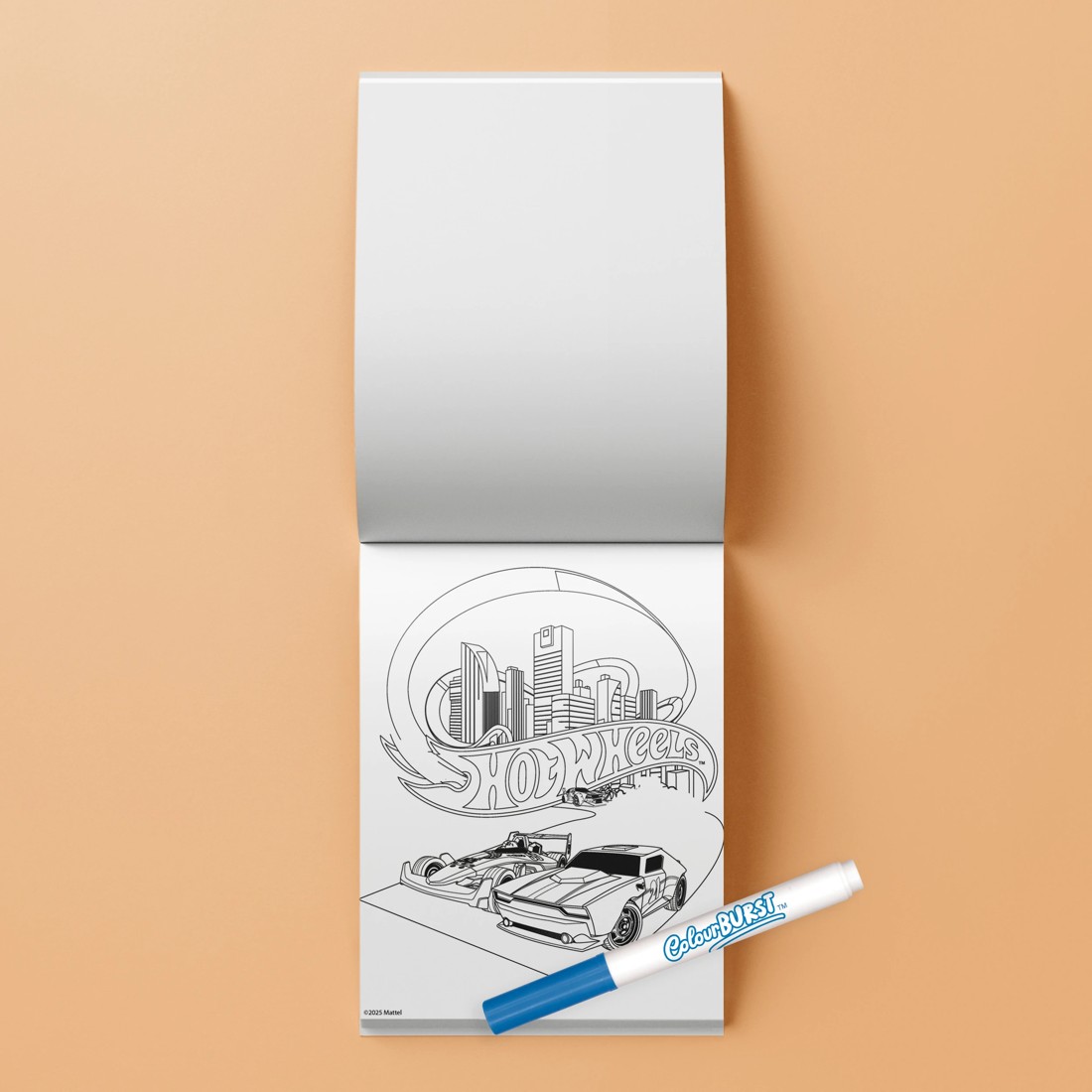 6 INKredibles Hot Wheels Mess-Free ColourBurst Activity Kit - Book, 6 of 6