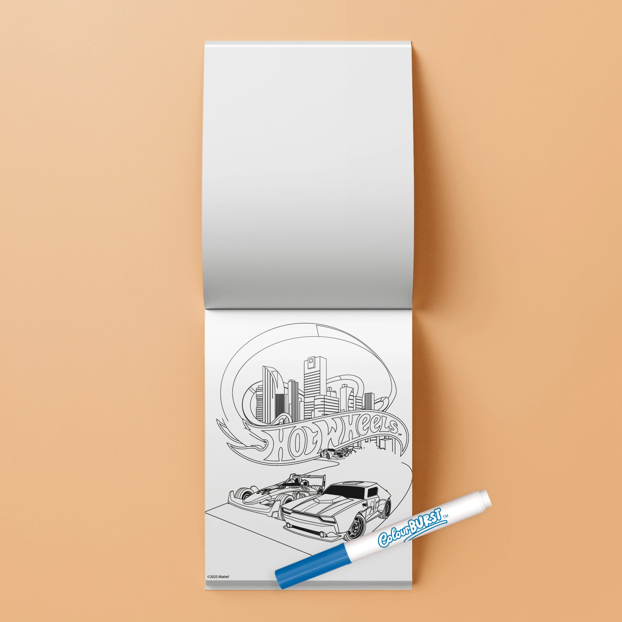 6 INKredibles Hot Wheels Mess-Free ColourBurst Activity Kit - Book, 6 of 6