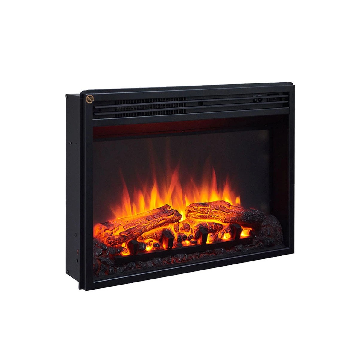 2 Moda Living Stella 23 inch Electric Fireplace Insert (Compact Model) - Black, 2 of 2