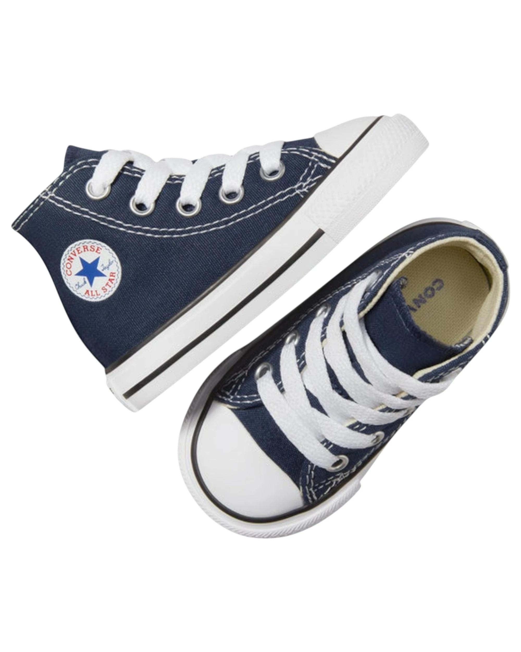 5 Converse Unisex Toddler Chuck Taylor All Star High Top Casual Shoes NAVY, 5 of 7