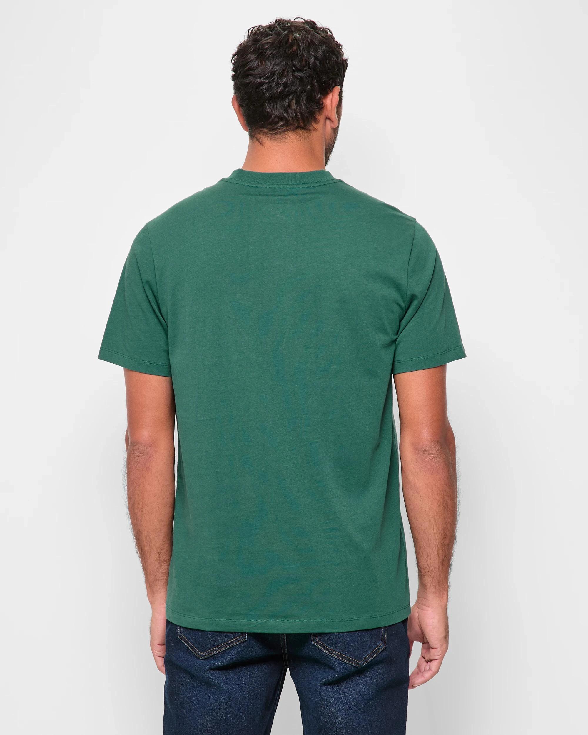 4 Target Australian Cotton V-Neck T-Shirt TEAL, 4 of 5