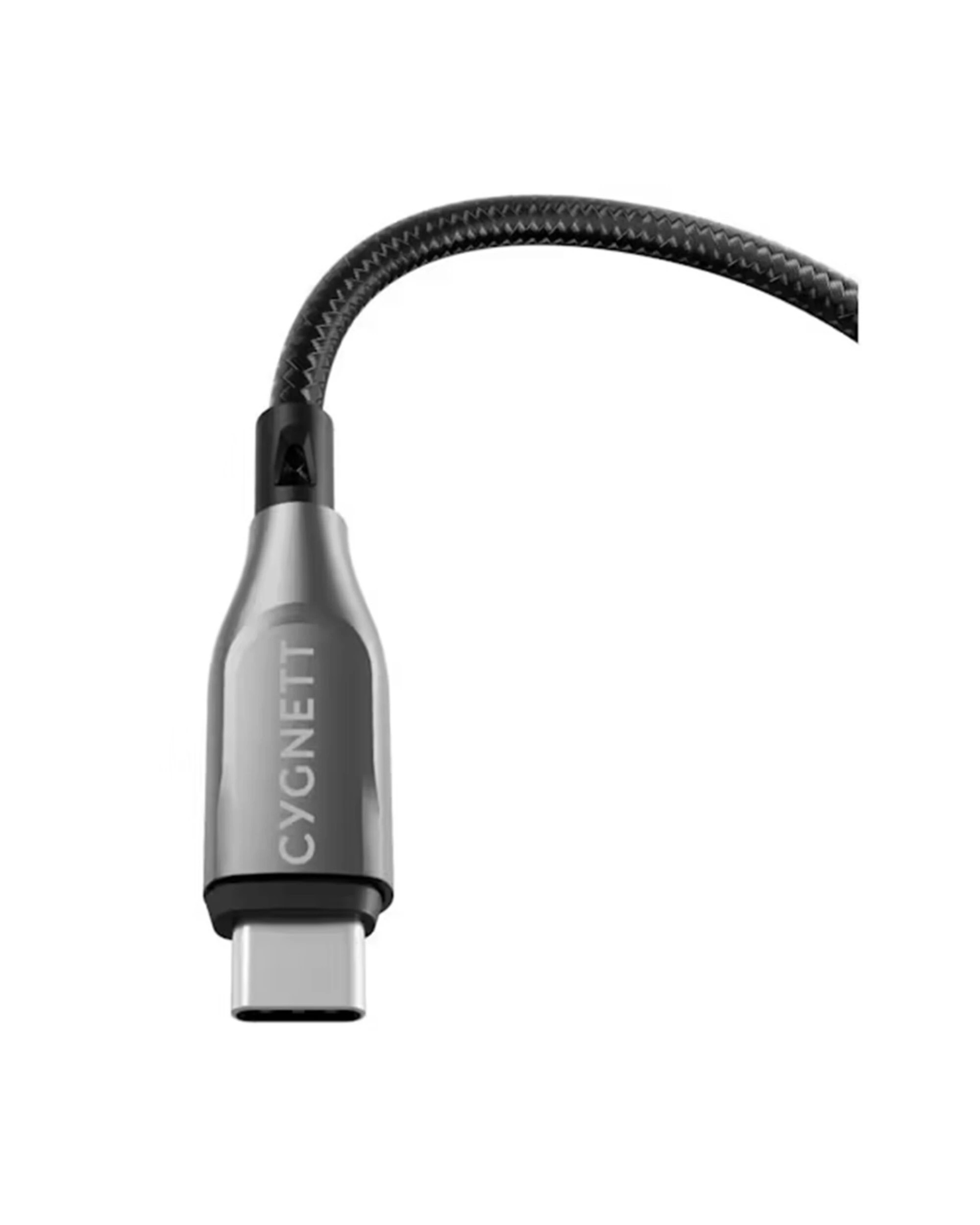 3 Cygnett - Armoured 2m USB-C to USB-C Cable - Black, 3 of 4