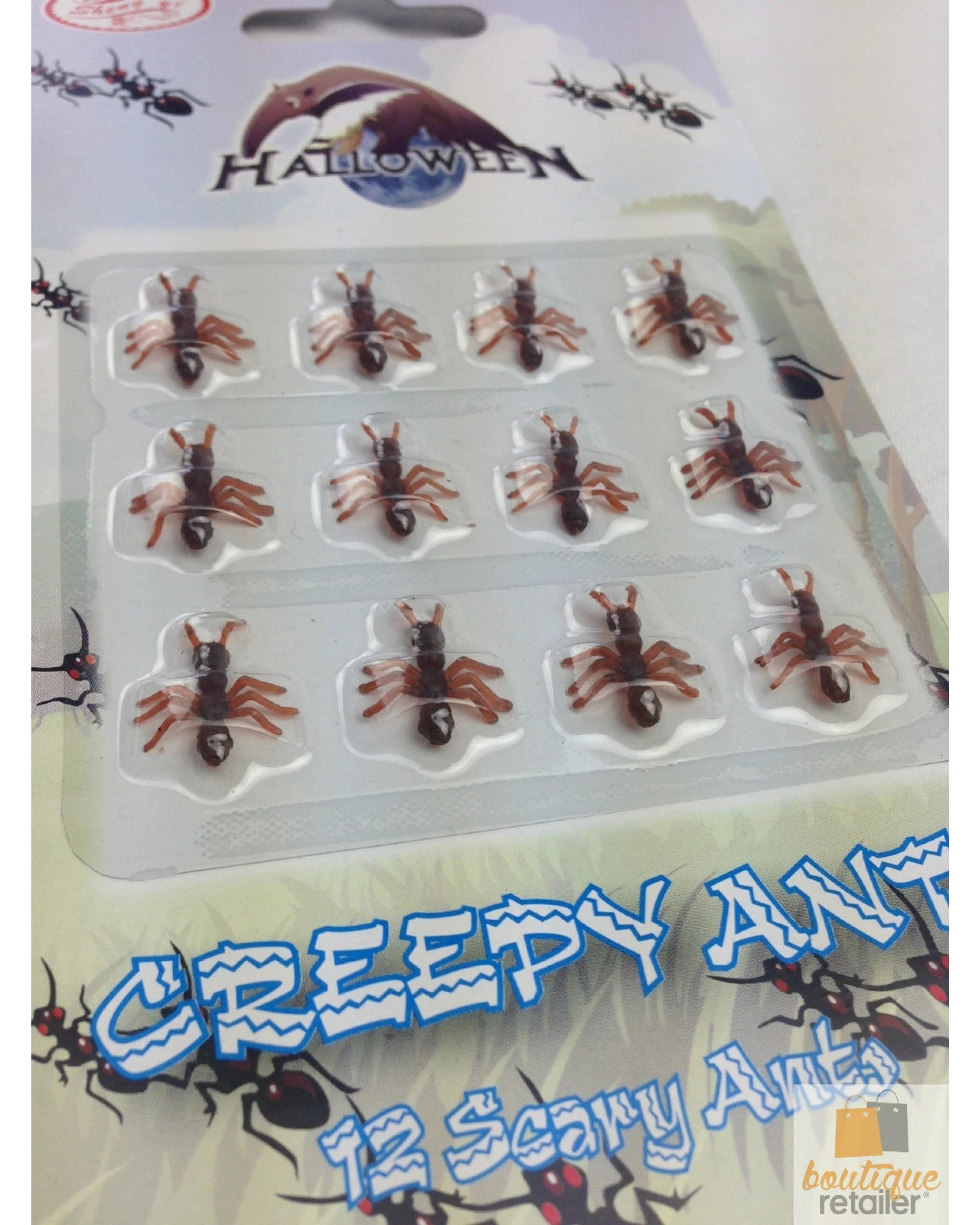 2 BR Costumes Mini Fake Ants Trick Gag Toy for Halloween Pranks, 2 of 2